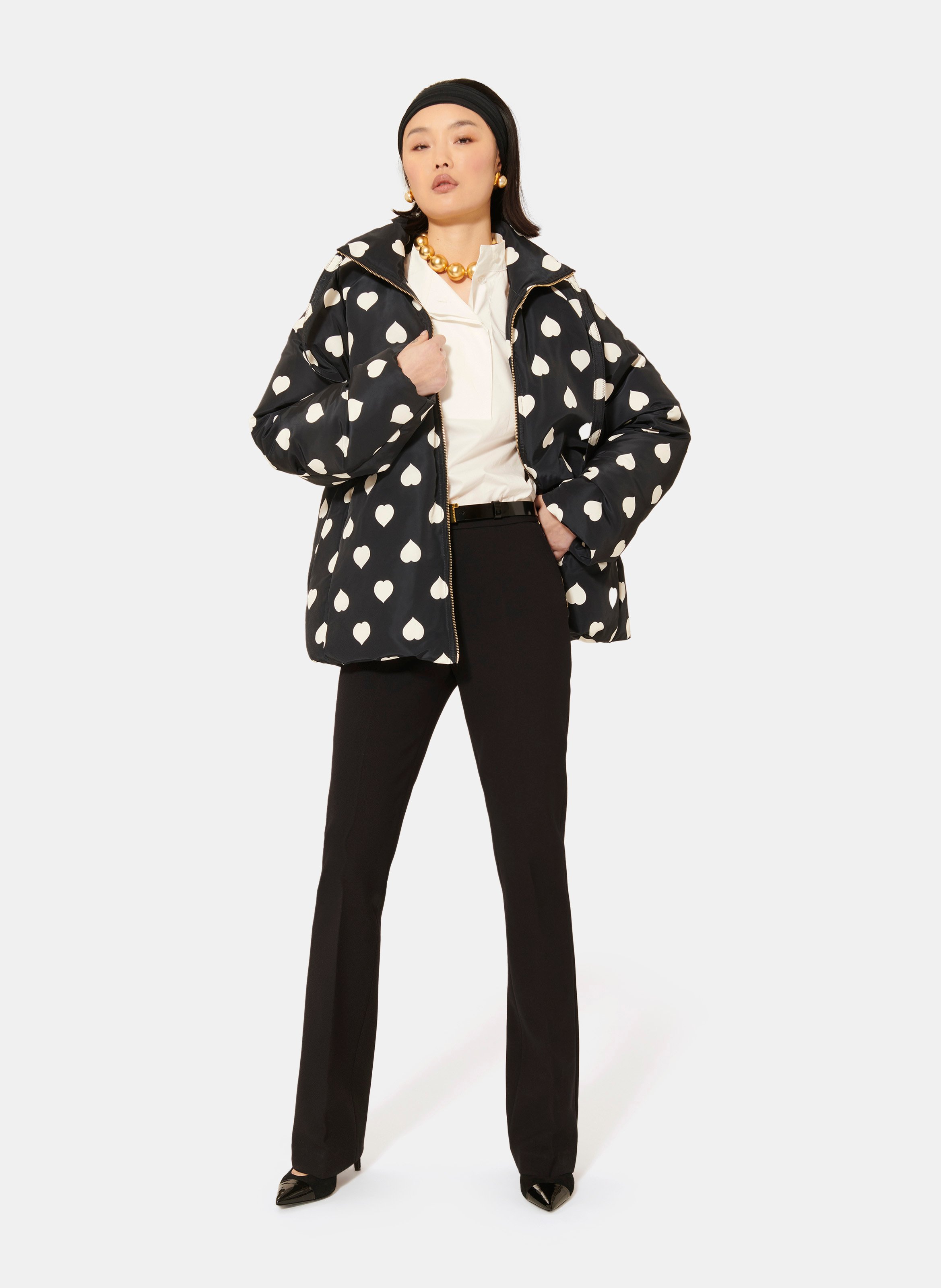 Doudoune dune TARA JARMON Gris