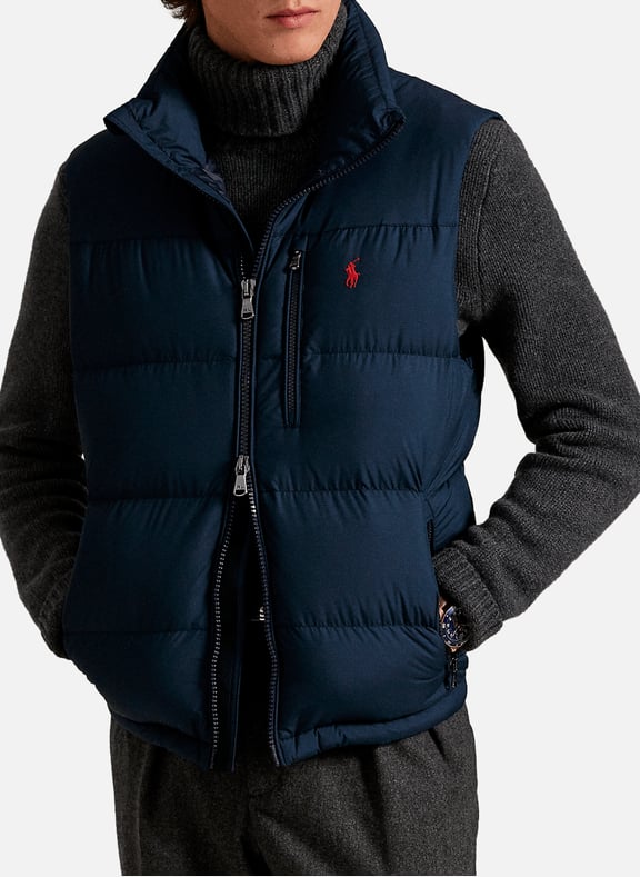 Doudoune sans manches Bleu by POLO RALPH LAUREN POLO RALPH LAUREN Doudoune sans manches Bleu