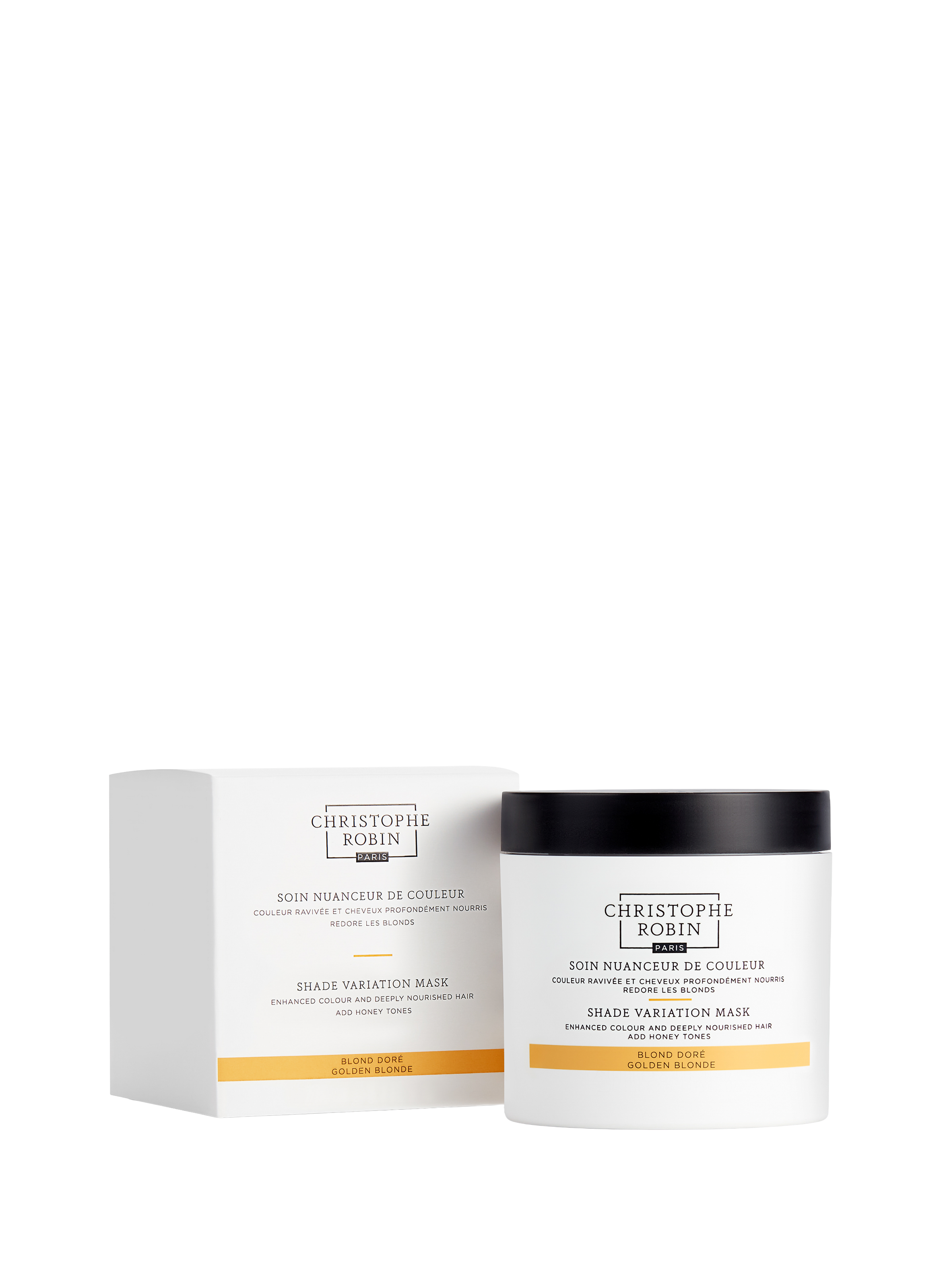 CHRISTOPHE ROBIN SHADE VARIATION MASK - GOLDEN BLONDE No color