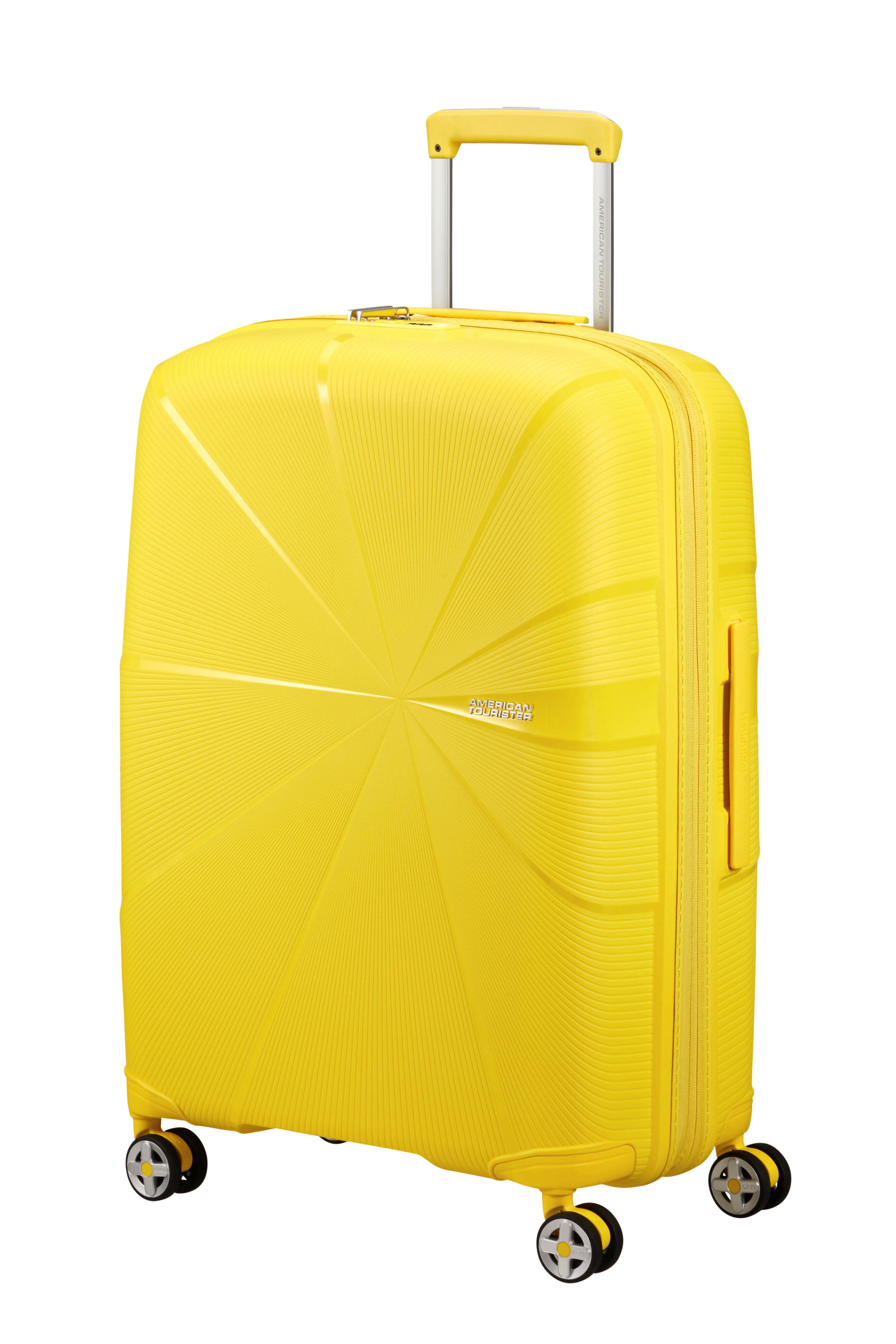 Starvibe valise 4 roues taille m Jaune