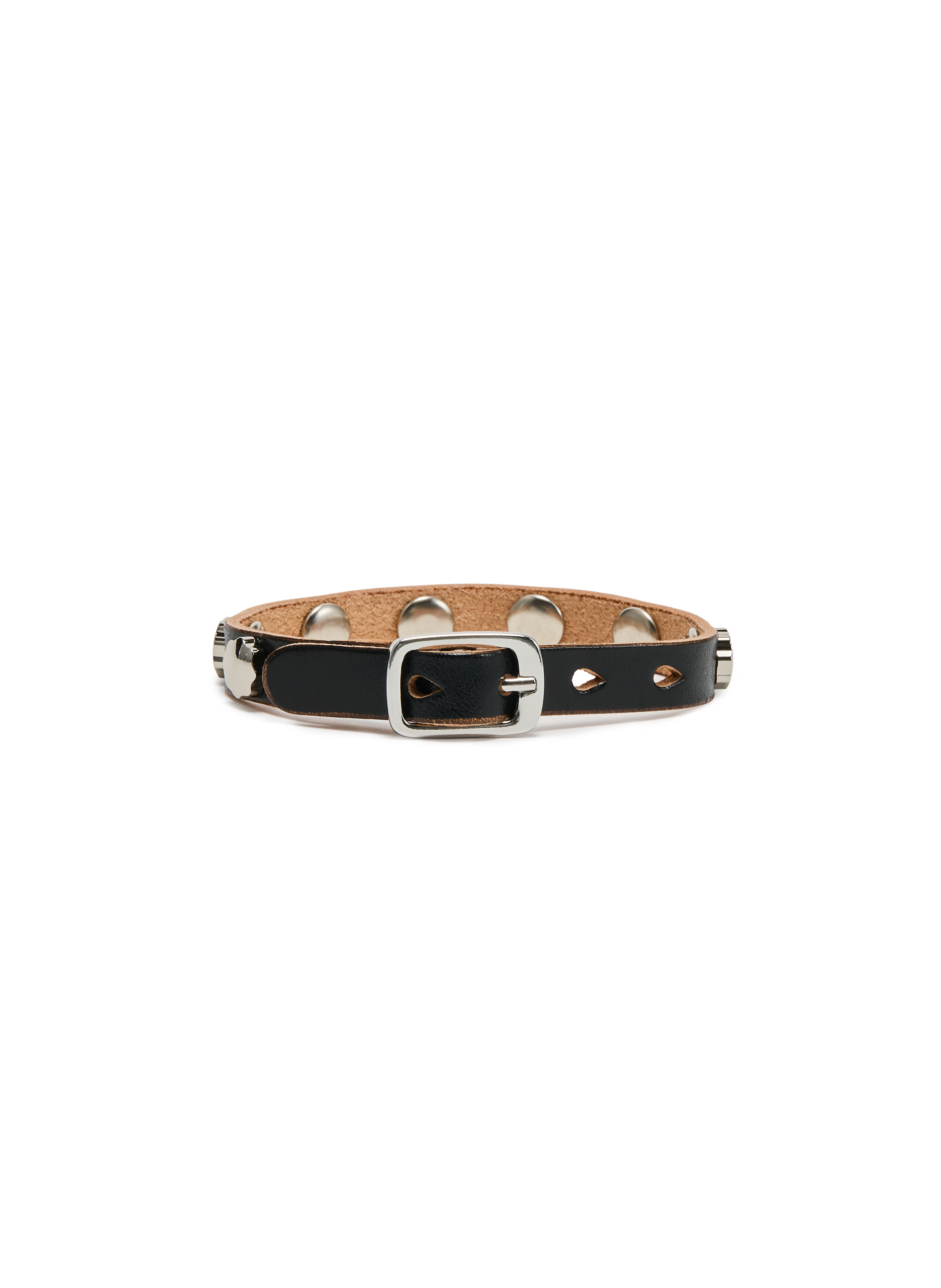 Bracelet en cuir OUR LEGACY Noir