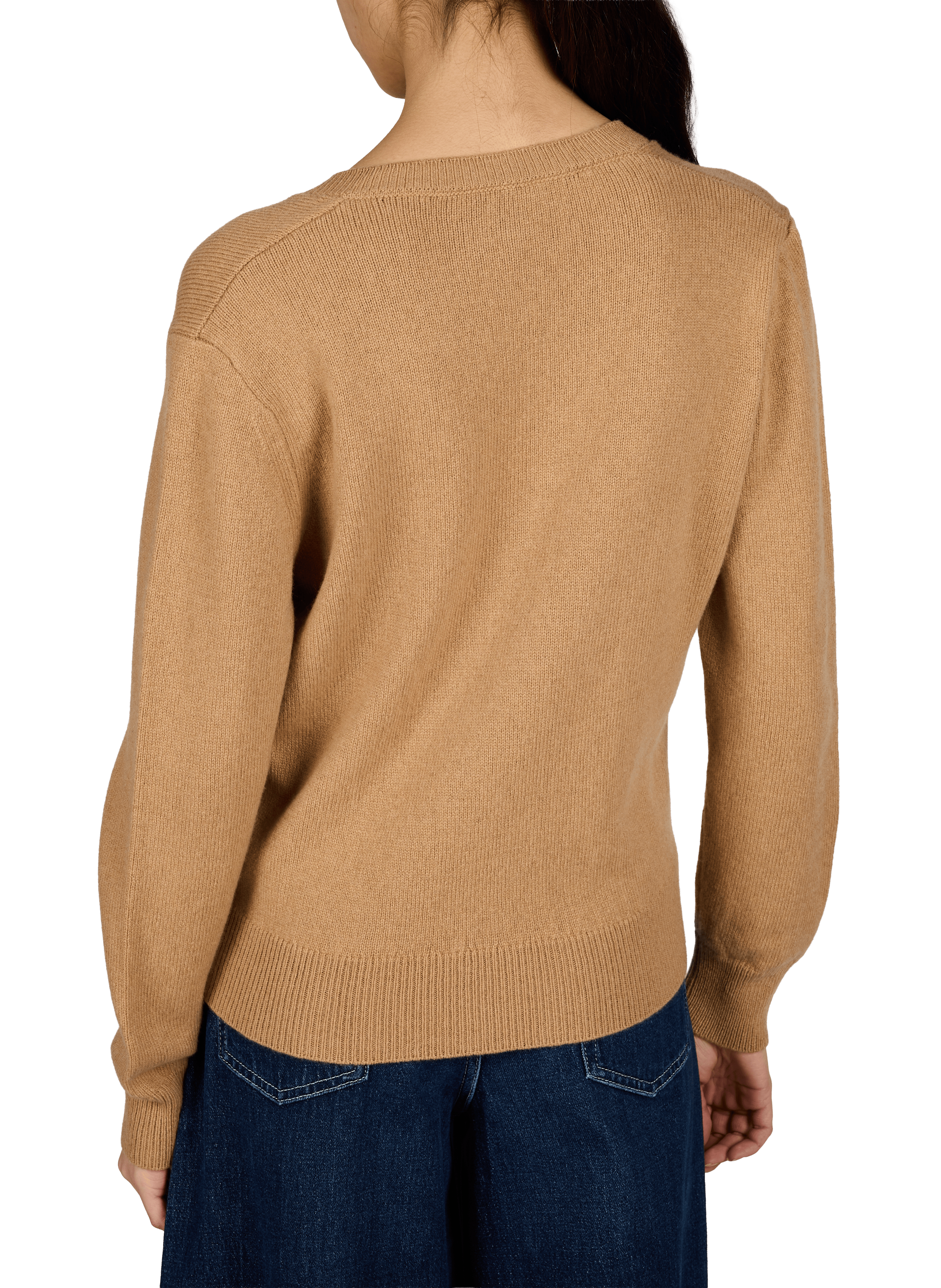 Jean large Marie en coton mélangé 7 FOR ALL MANKIND Bleu