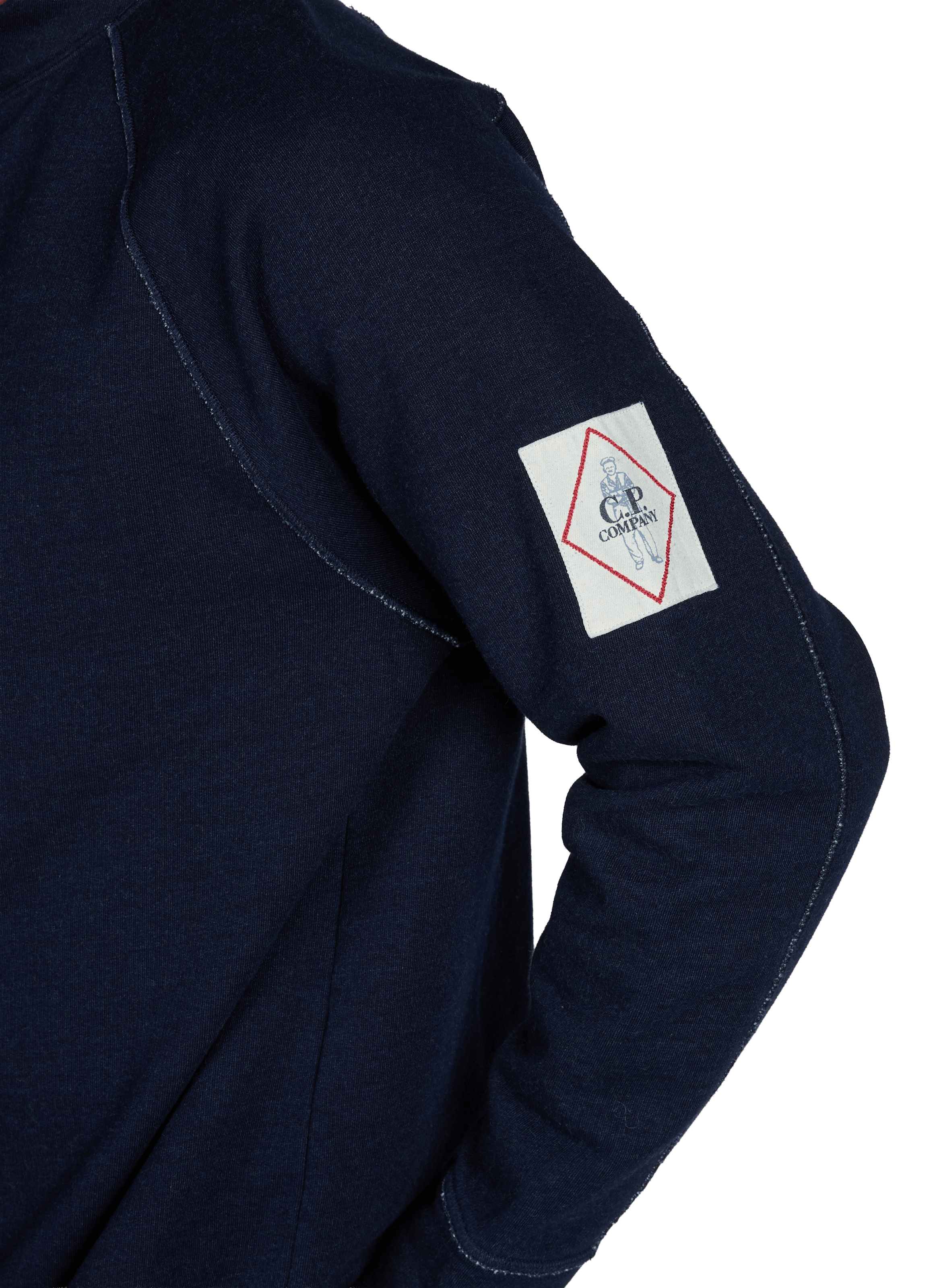 Cotton sweatshirt CP COMPANY Blue