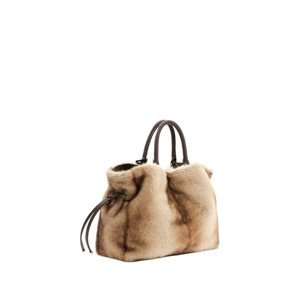 Sac à main effet fourrure Mavis