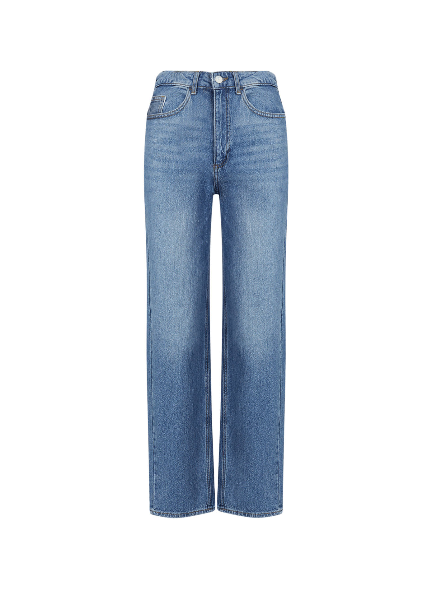 Regular fit Vikelly jeans in blended cotton VILA Blue