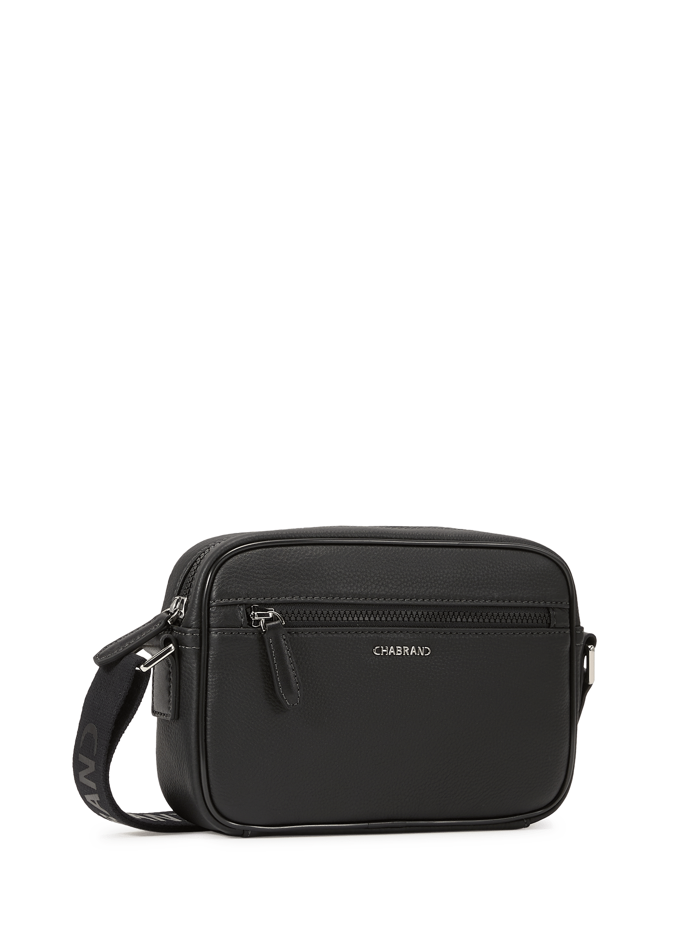 Sac à bandoulière en cuir de vachette CHABRAND Noir