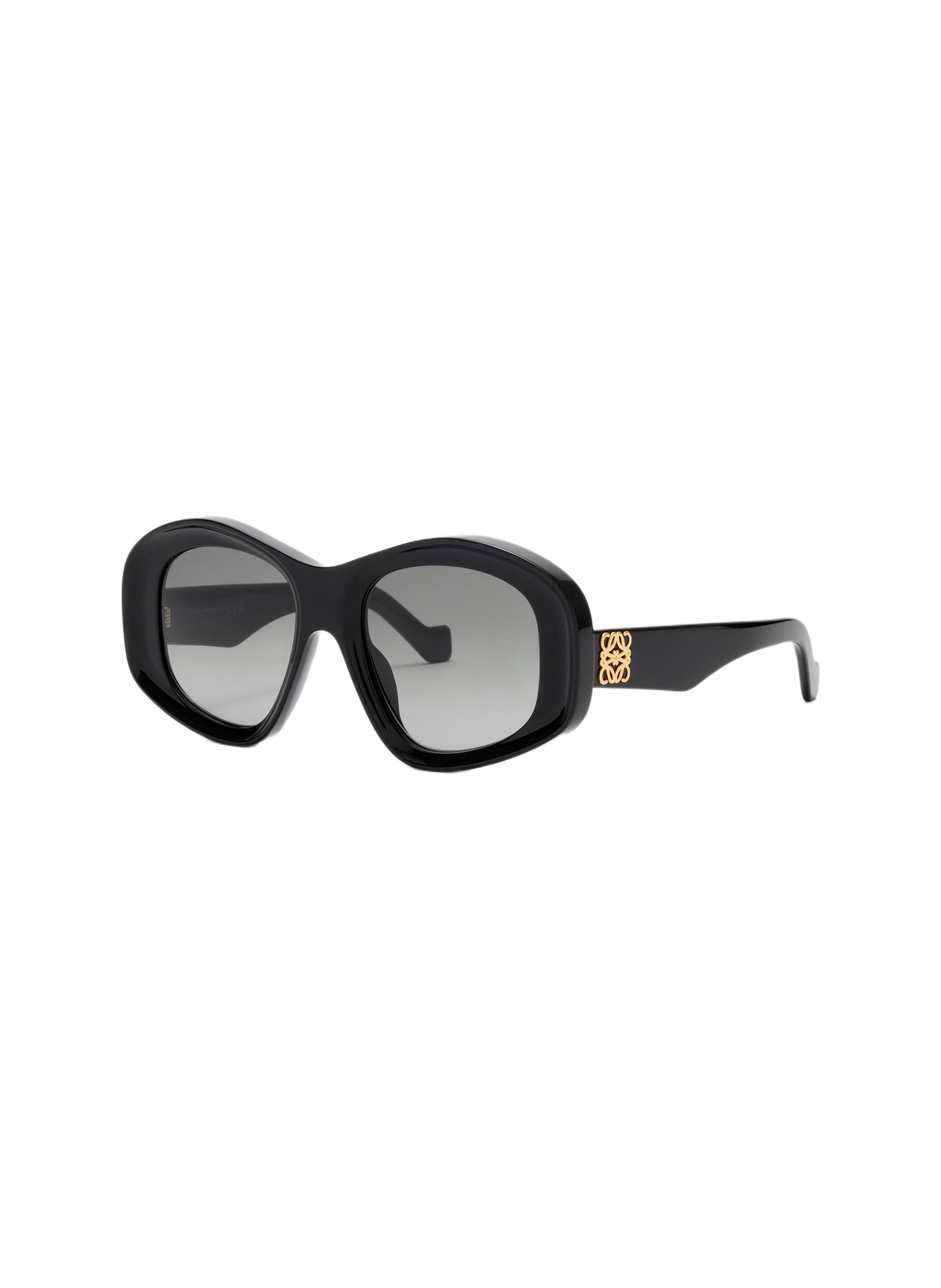Lunettes de soleil Beveled Pentagon LOEWE Noir