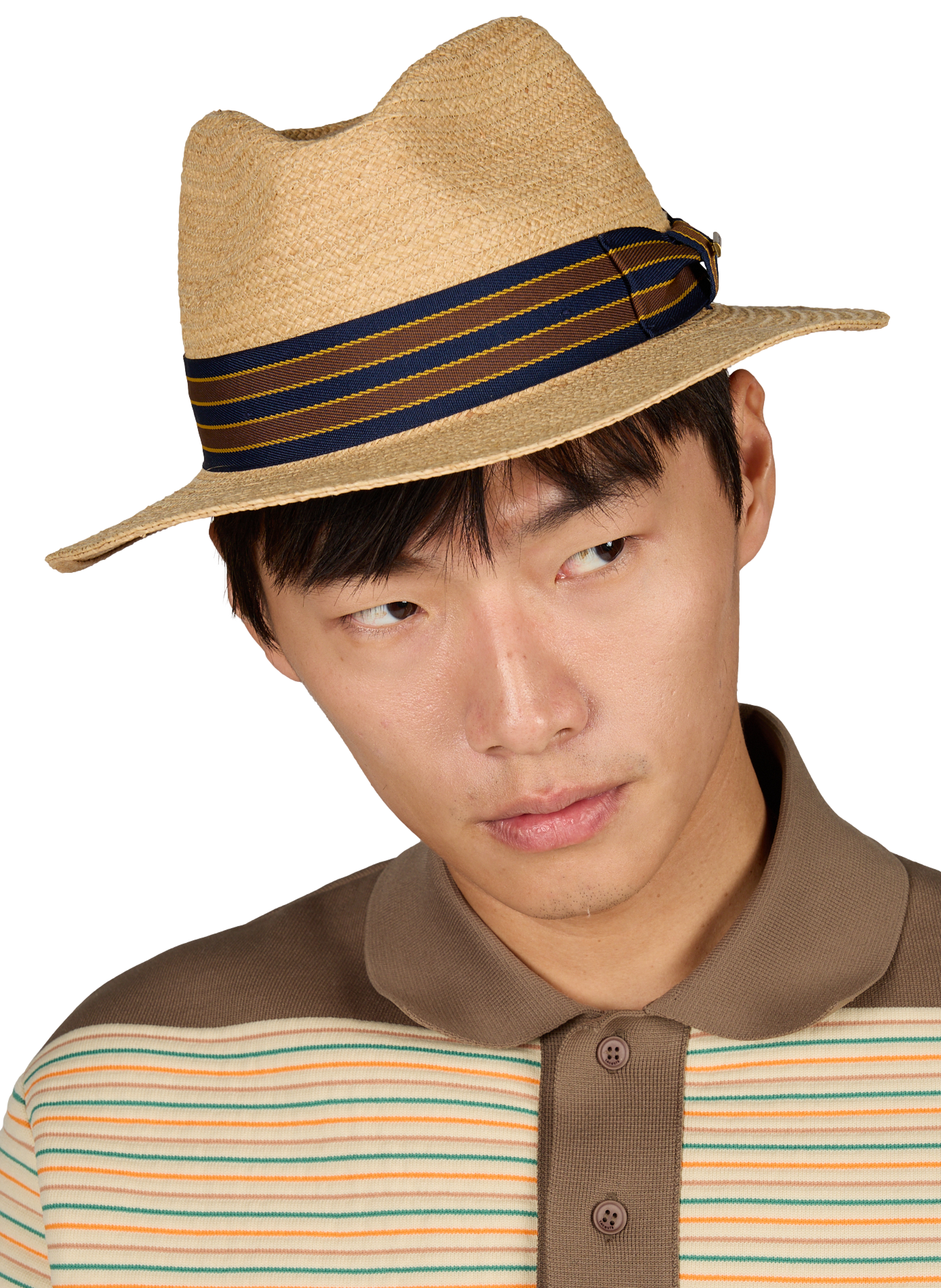 Traveller Raffia Straw Hat STETSON Beige