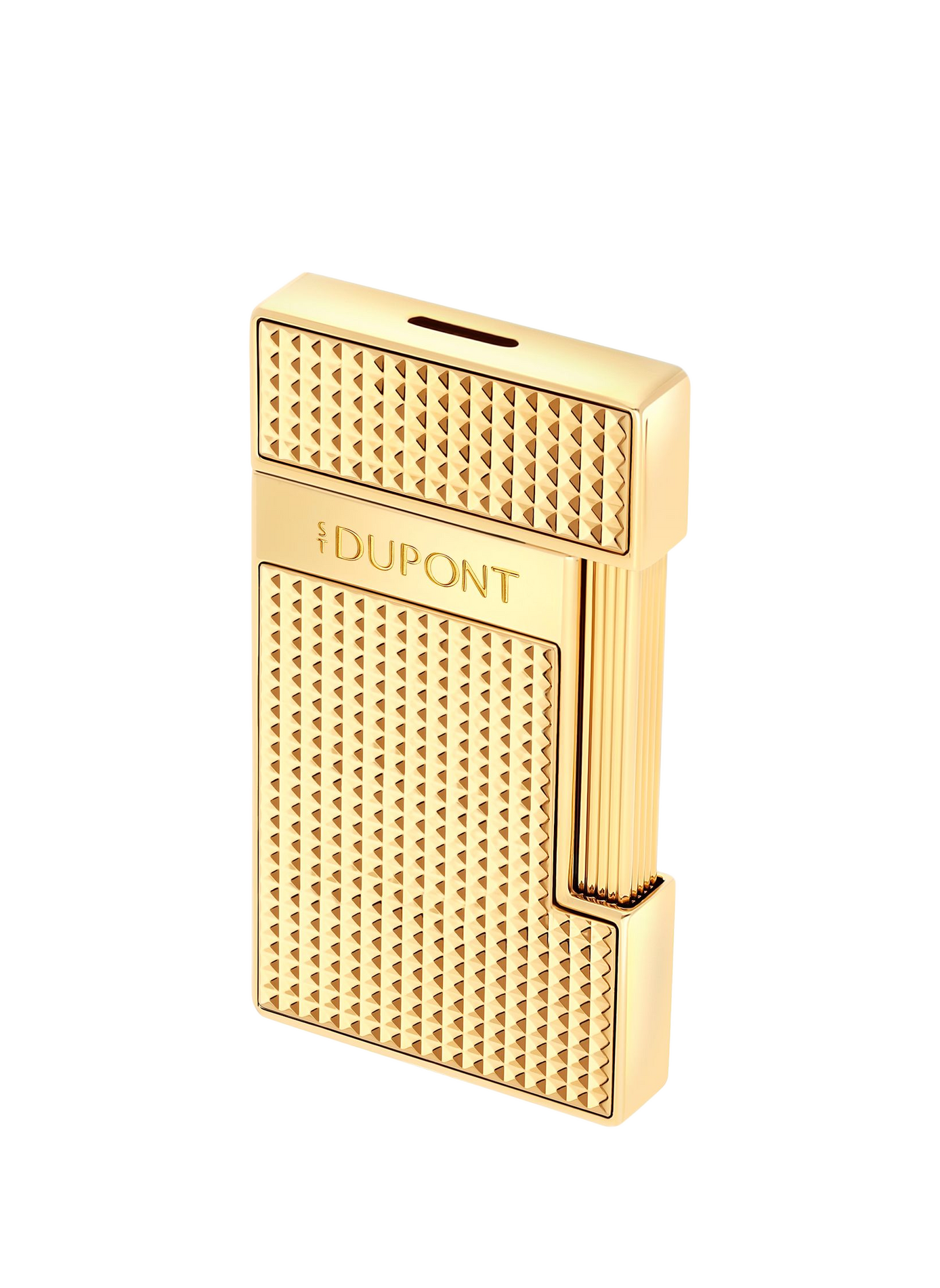 Accendino slimmy punta diamantata S.T. DUPONT Dorato