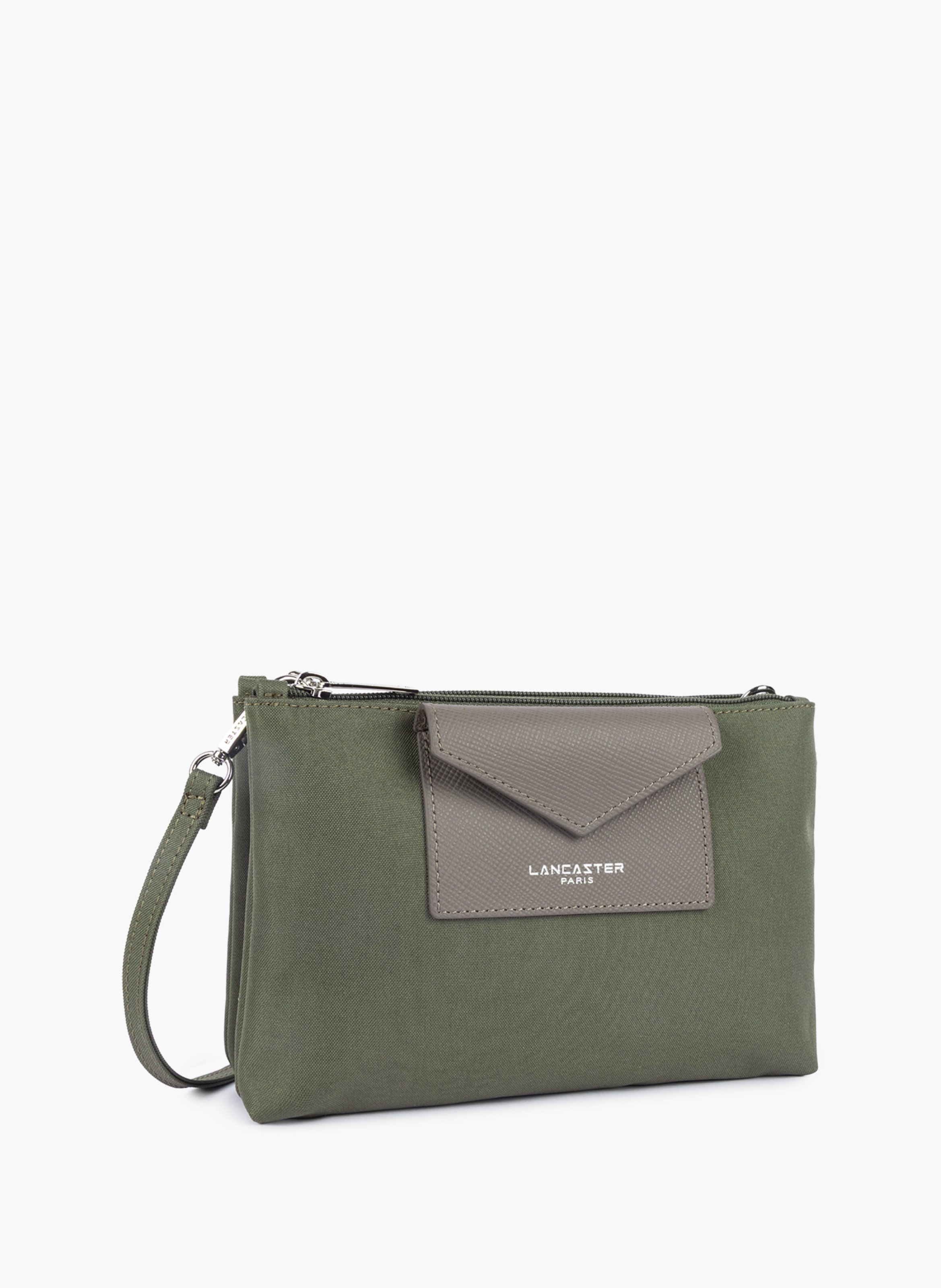 Dubbele clutch - slim ontwerp LANCASTER Kaki