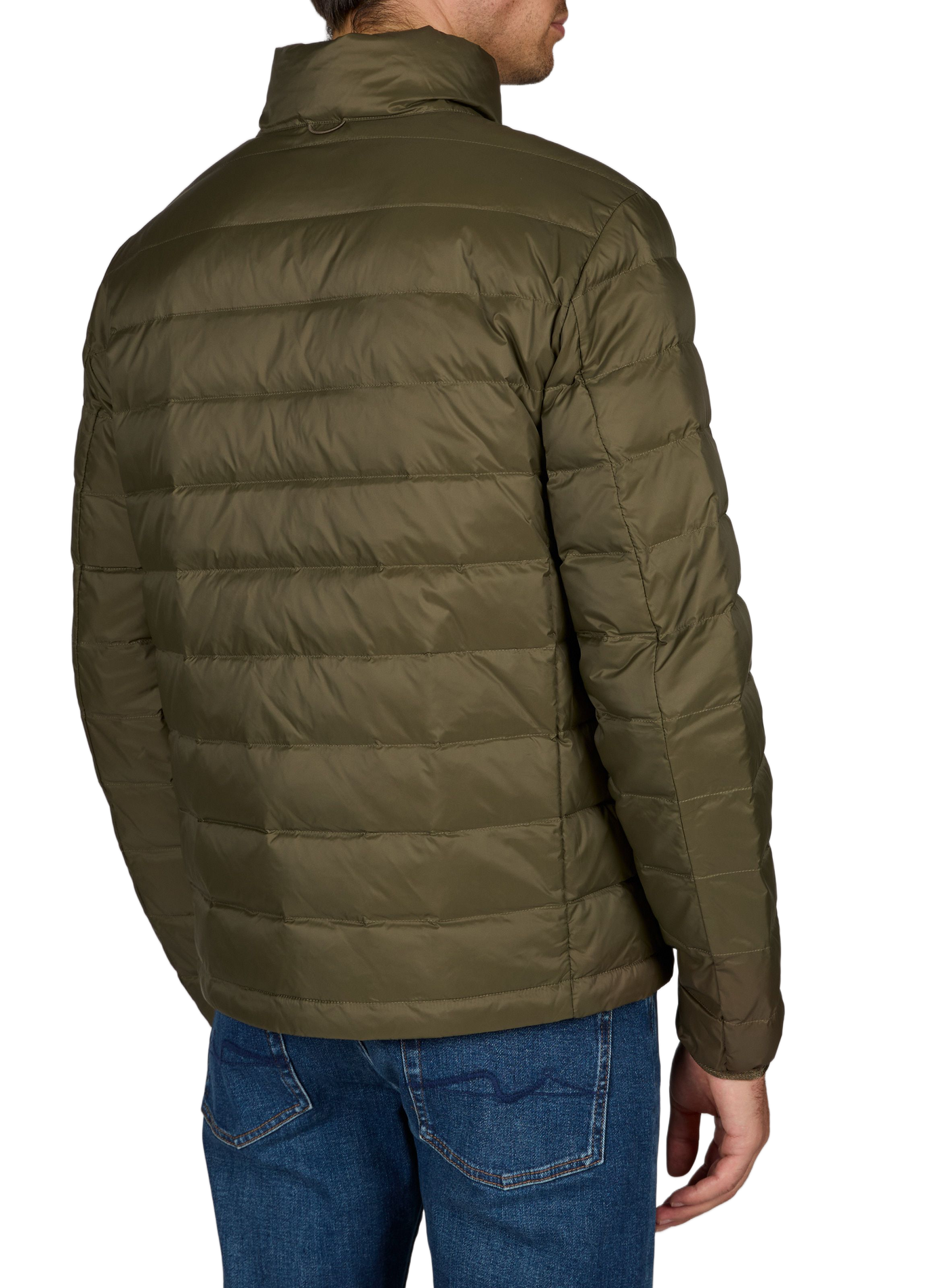Water-repellent quilted jacket T-Kit in lightweight down AIGLE Brown