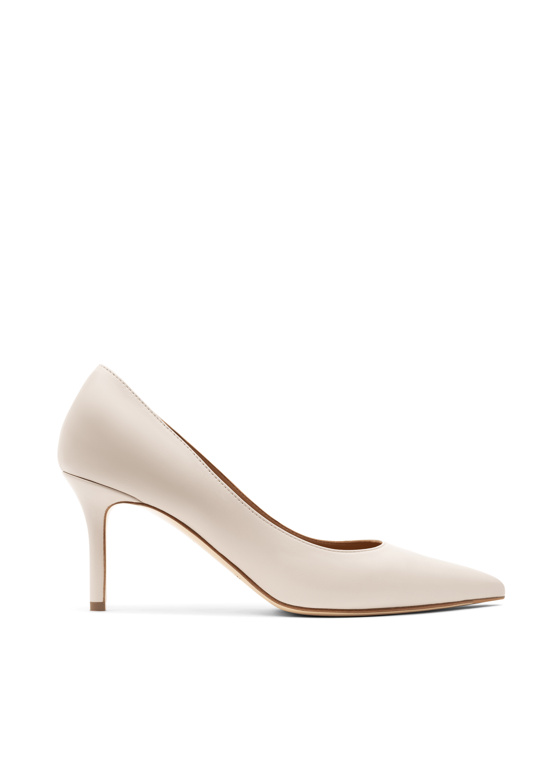 Escarpins yumba en nappa PARALLELE Blanc
