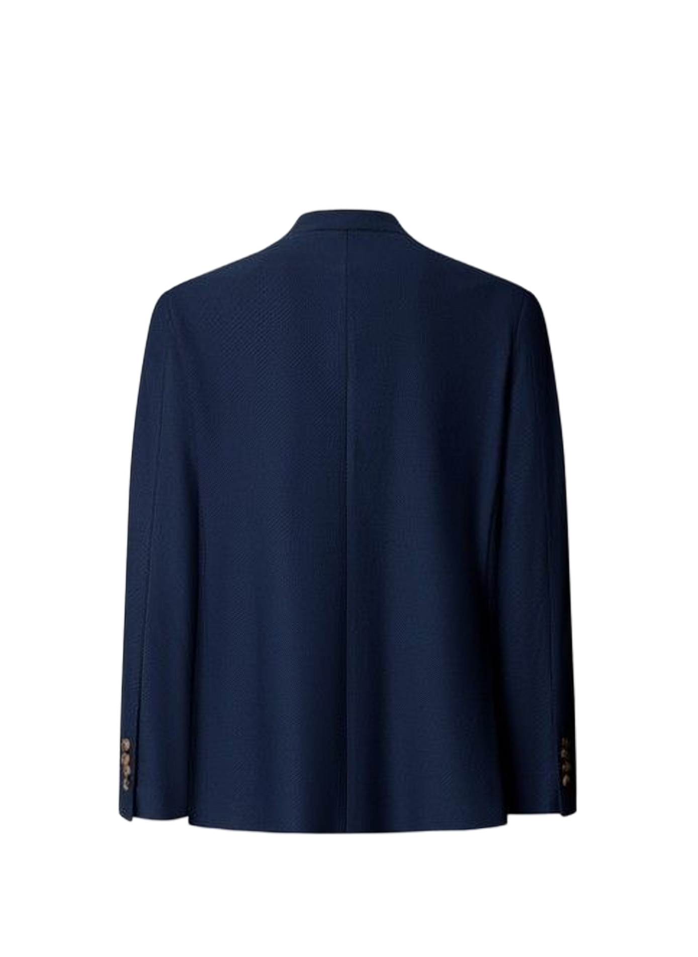 Blazer in blended cotton with tailored collar FACONNABLE Blue