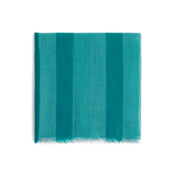 Foulard rayé en laine Foulard rayé en laine