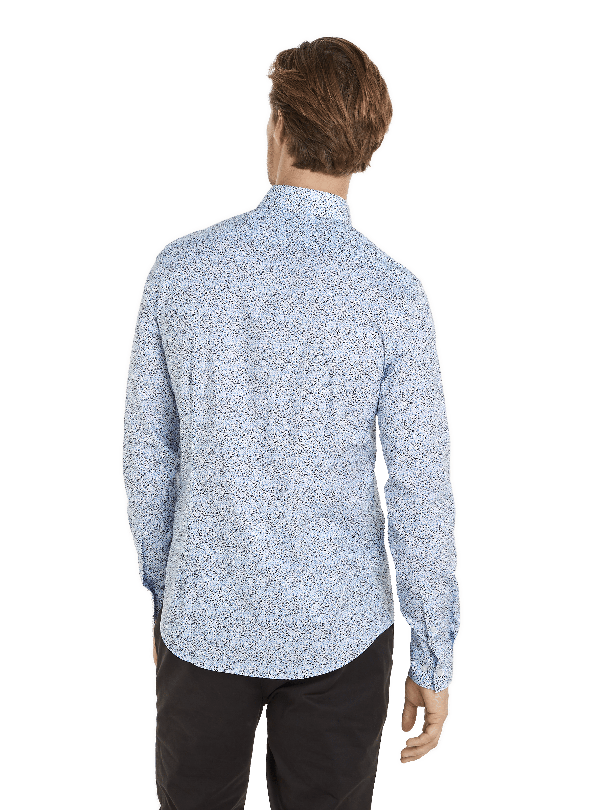 Chemise imprimée en coton CALVIN KLEIN Multicolore