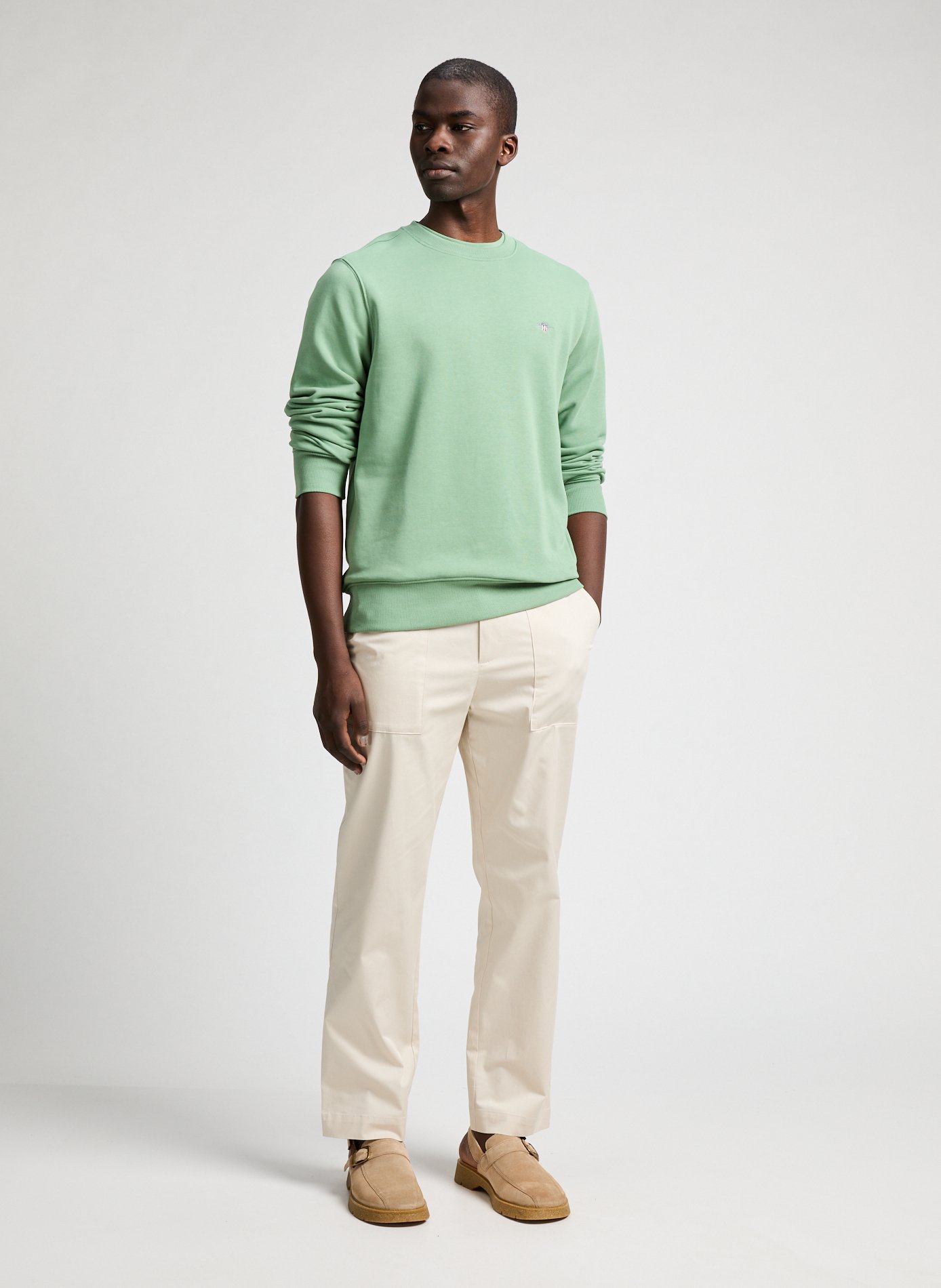 Sweatshirt en coton GANT Vert