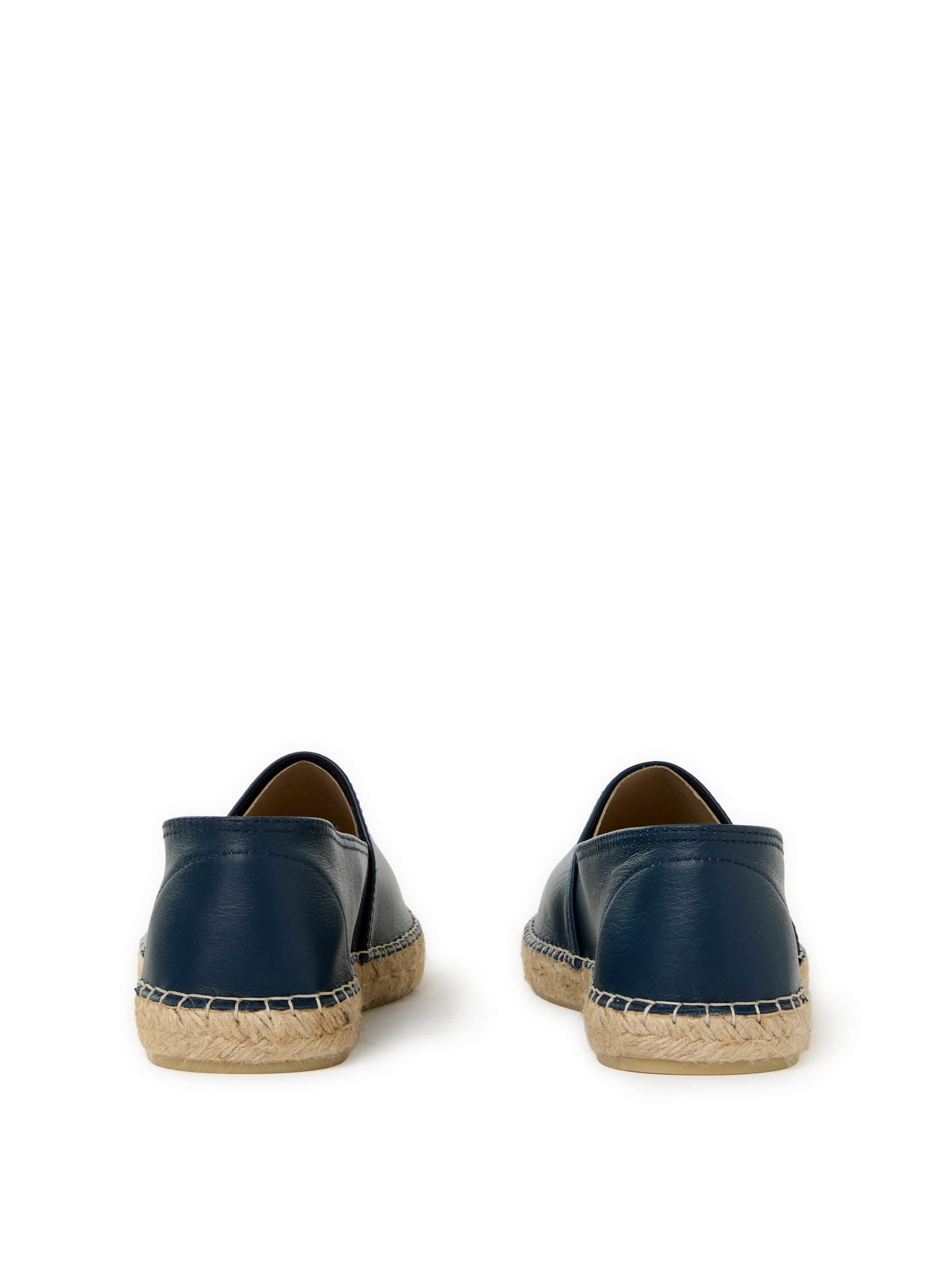 Leather espadrilles SAISON 1865 Blue