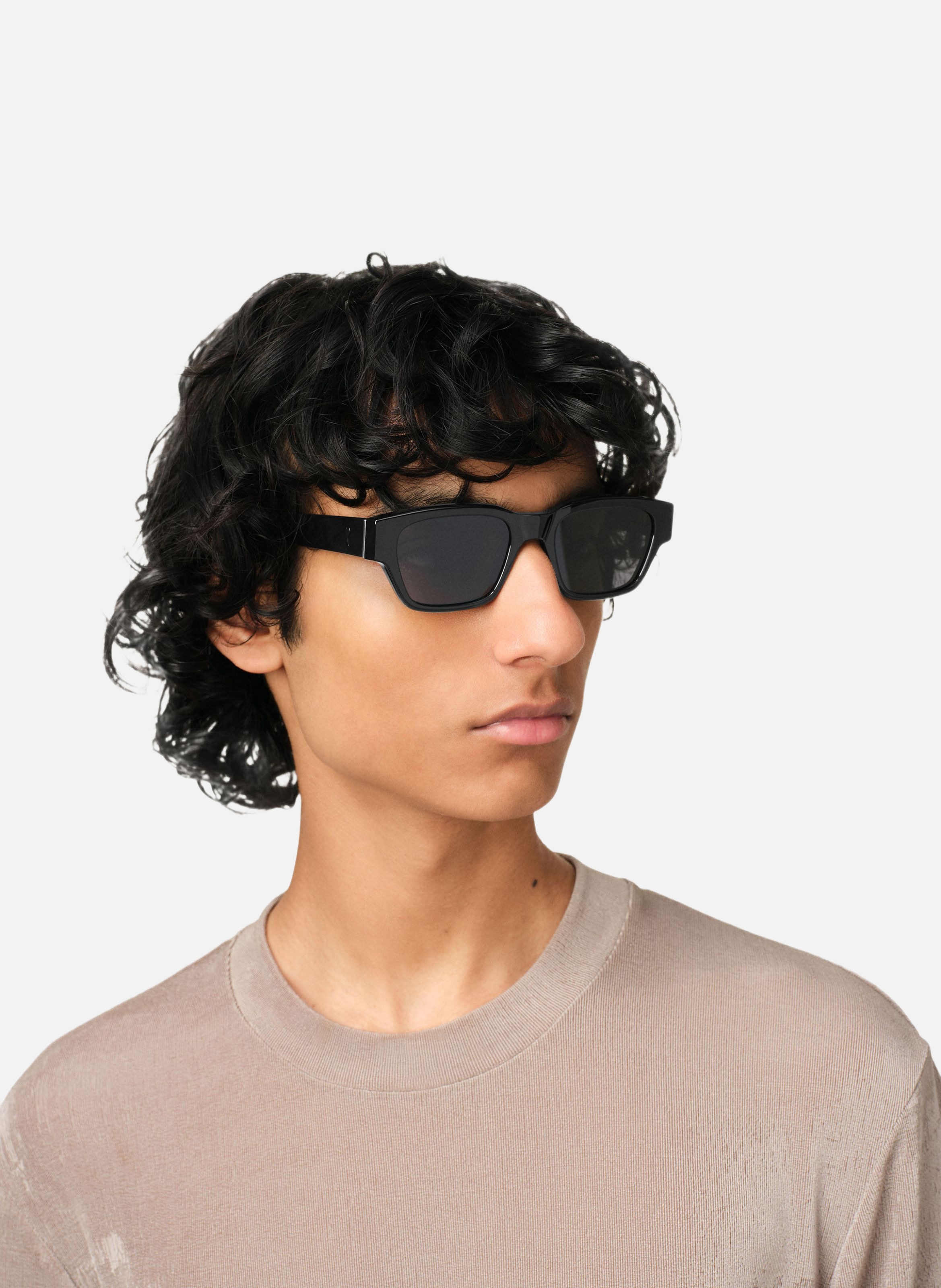 Lunettes de soleil ami de coeur unisexes AMI PARIS Noir