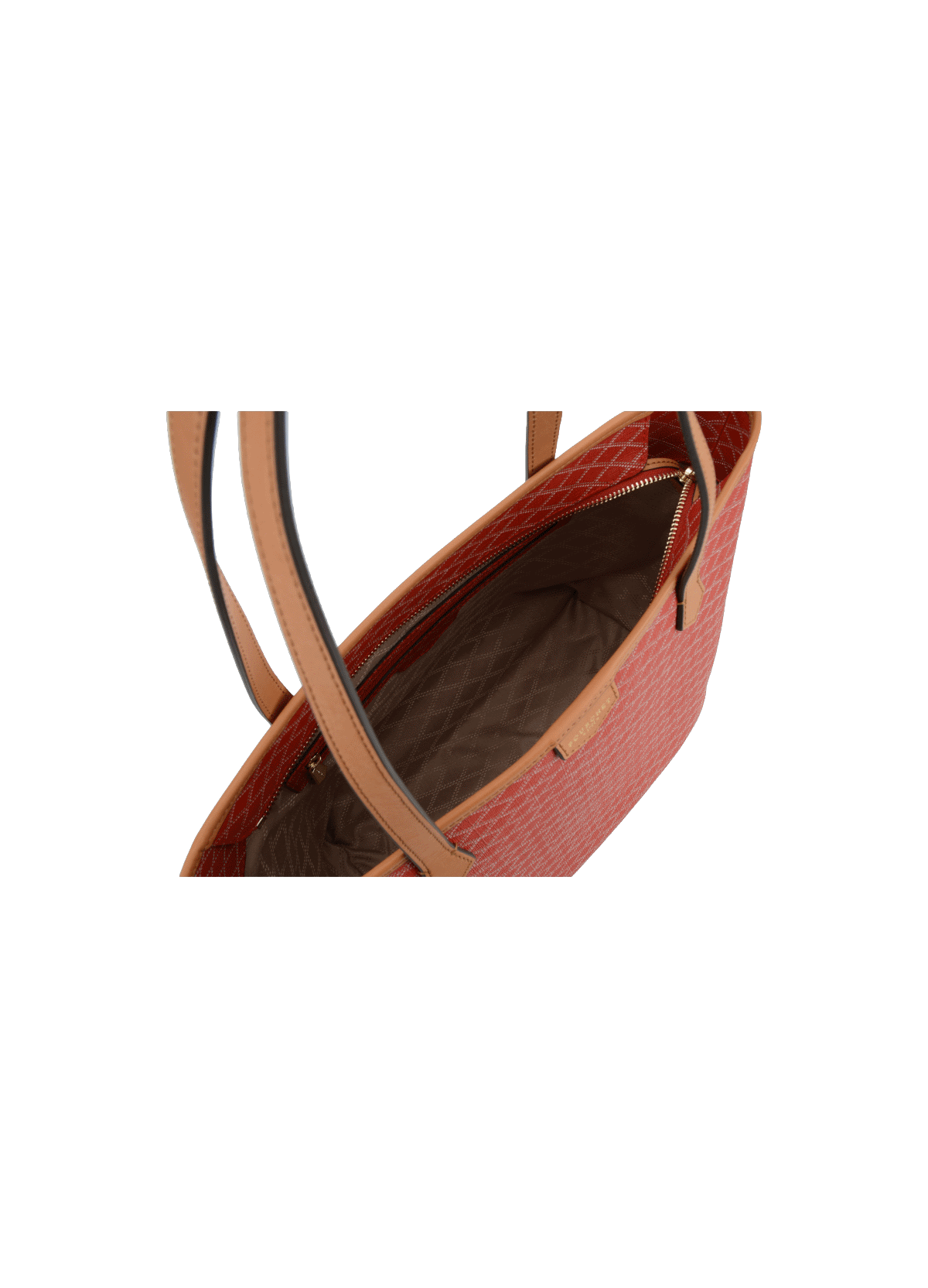 Waves | sac porté épaule pm POURCHET Rouge