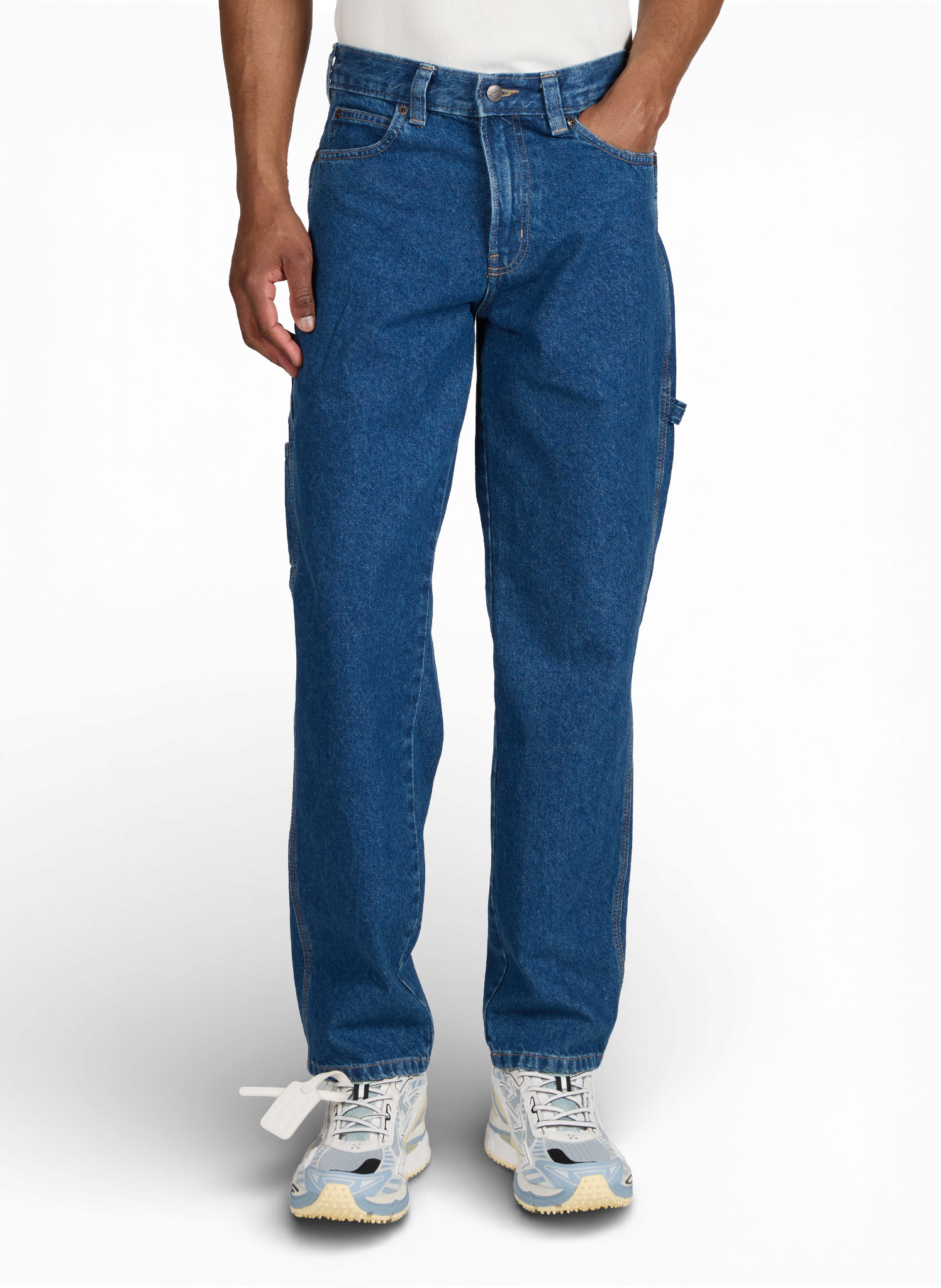 Wide leg Carpenter jeans in cotton DICKIES Blue