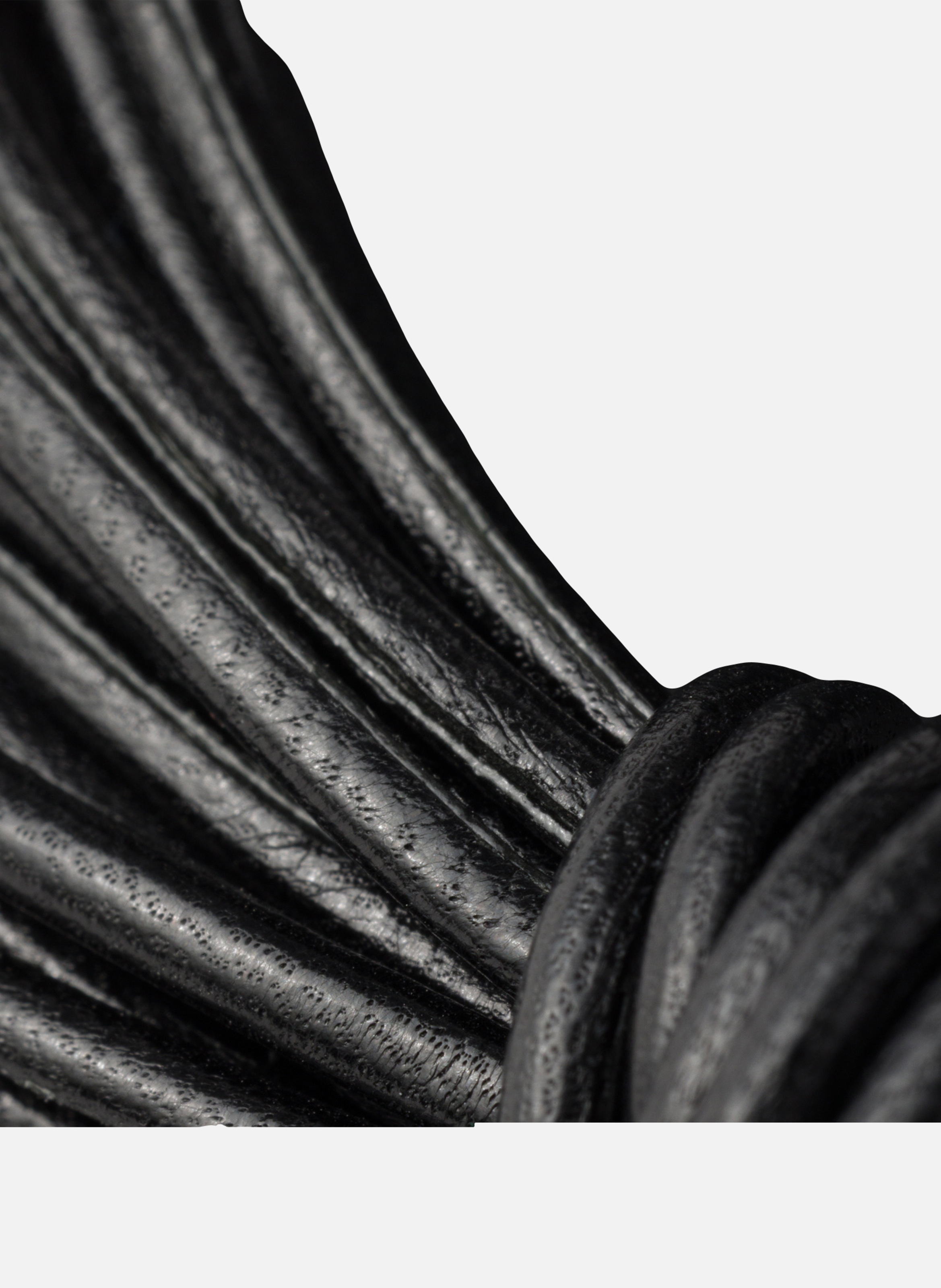 Sandales en cuir PRADA Noir