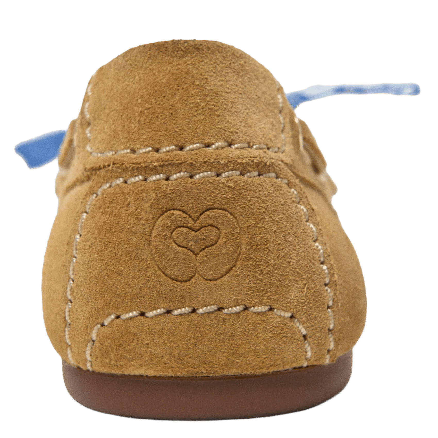 Mocassins en cuir MAJE Beige