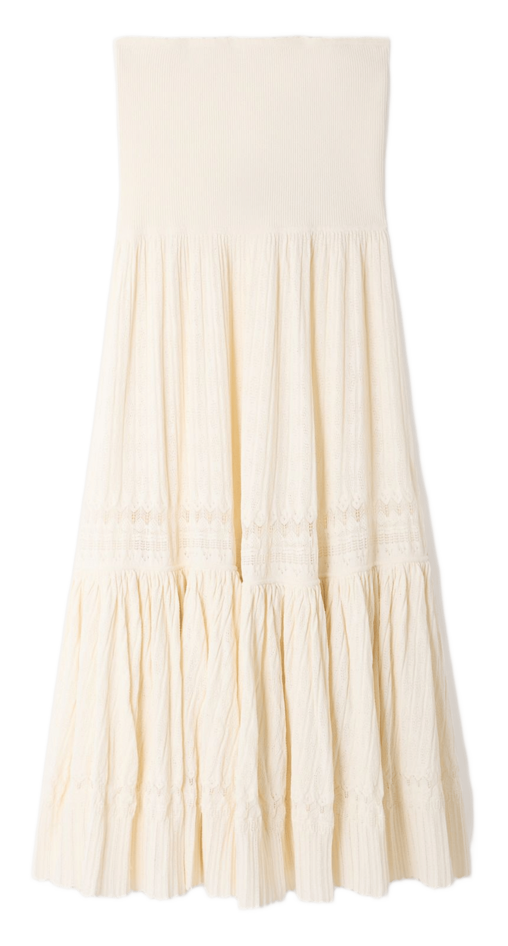 Jupe longue SANDRO Beige