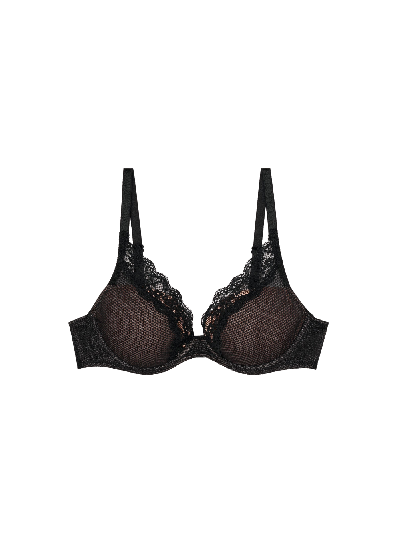 Soutien-gorge plongeant Brooklyn PASSIONATA Noir