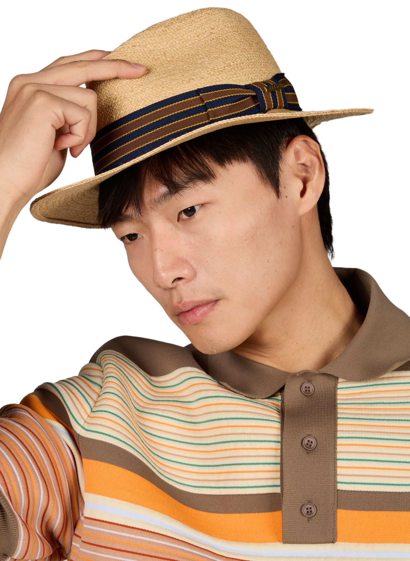 Traveller Raffia Straw Hat STETSON Beige