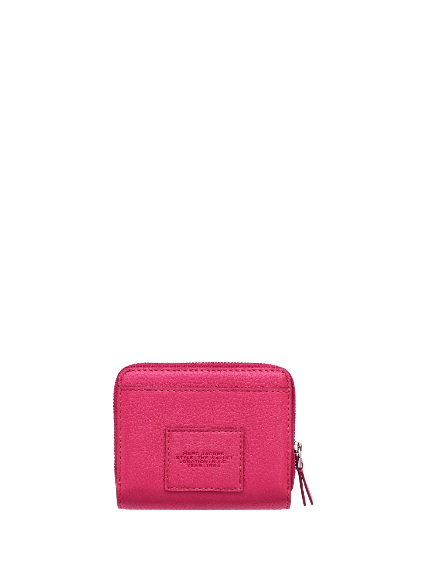 Porte-monnaie The Leather Mini MARC JACOBS Rose