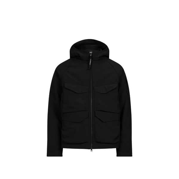 Parka à capuche avec écusson logo Parka à capuche avec écusson logo
