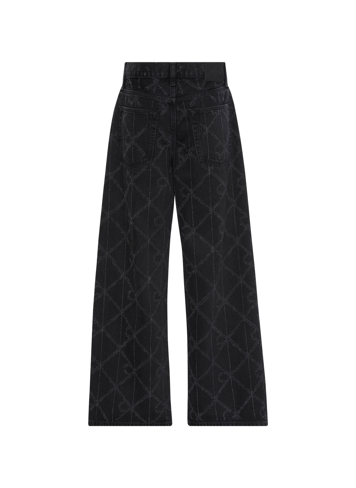 Gerade geschnittene blaue Jeans aus Baumwolle CALVIN KLEIN Schwarz