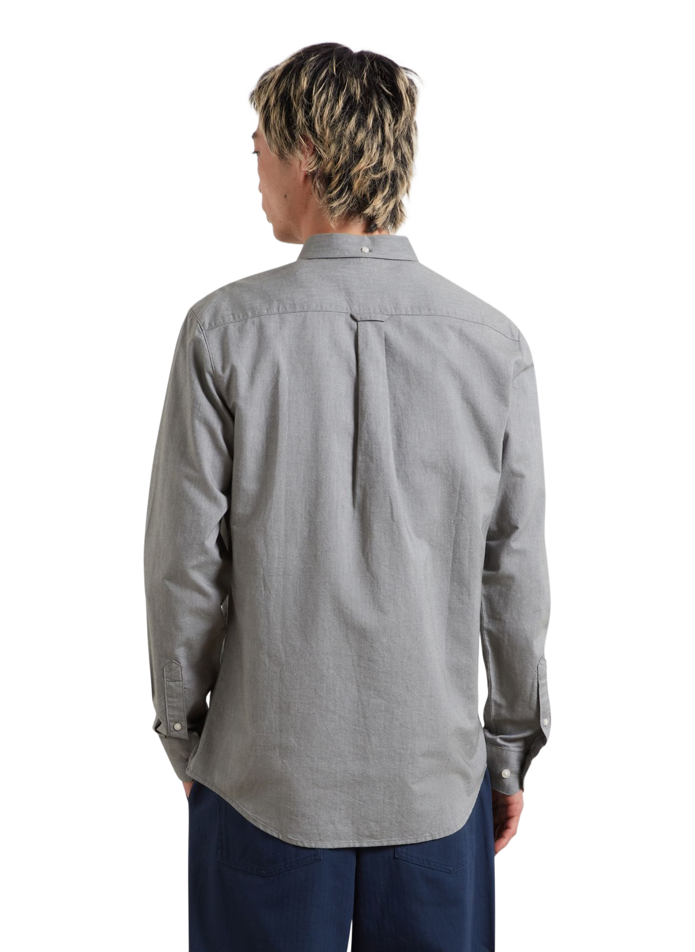 Chemise droite à logo brodé en coton FARAH Green