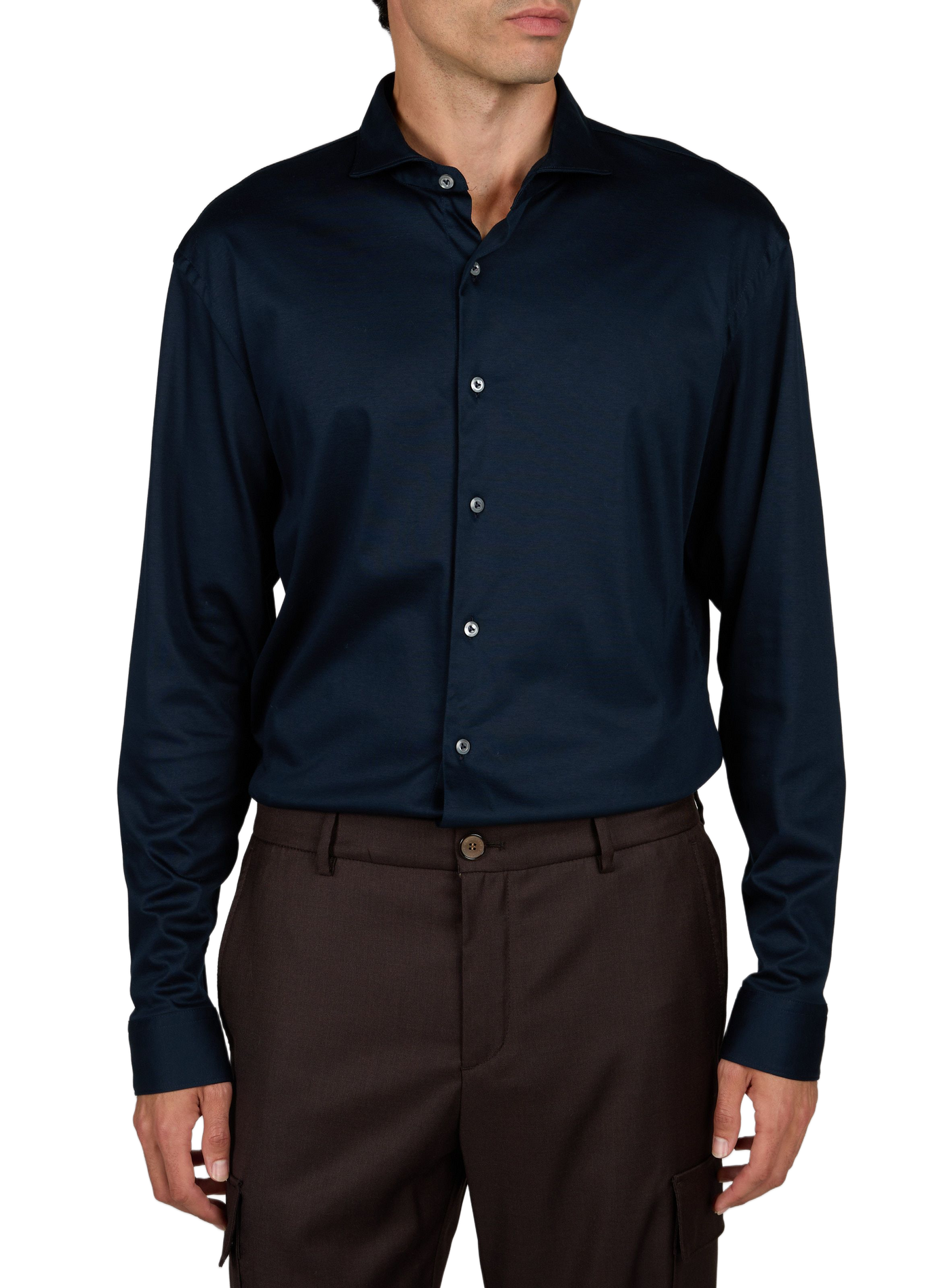 Cotton shirt VAN LAACK Blue