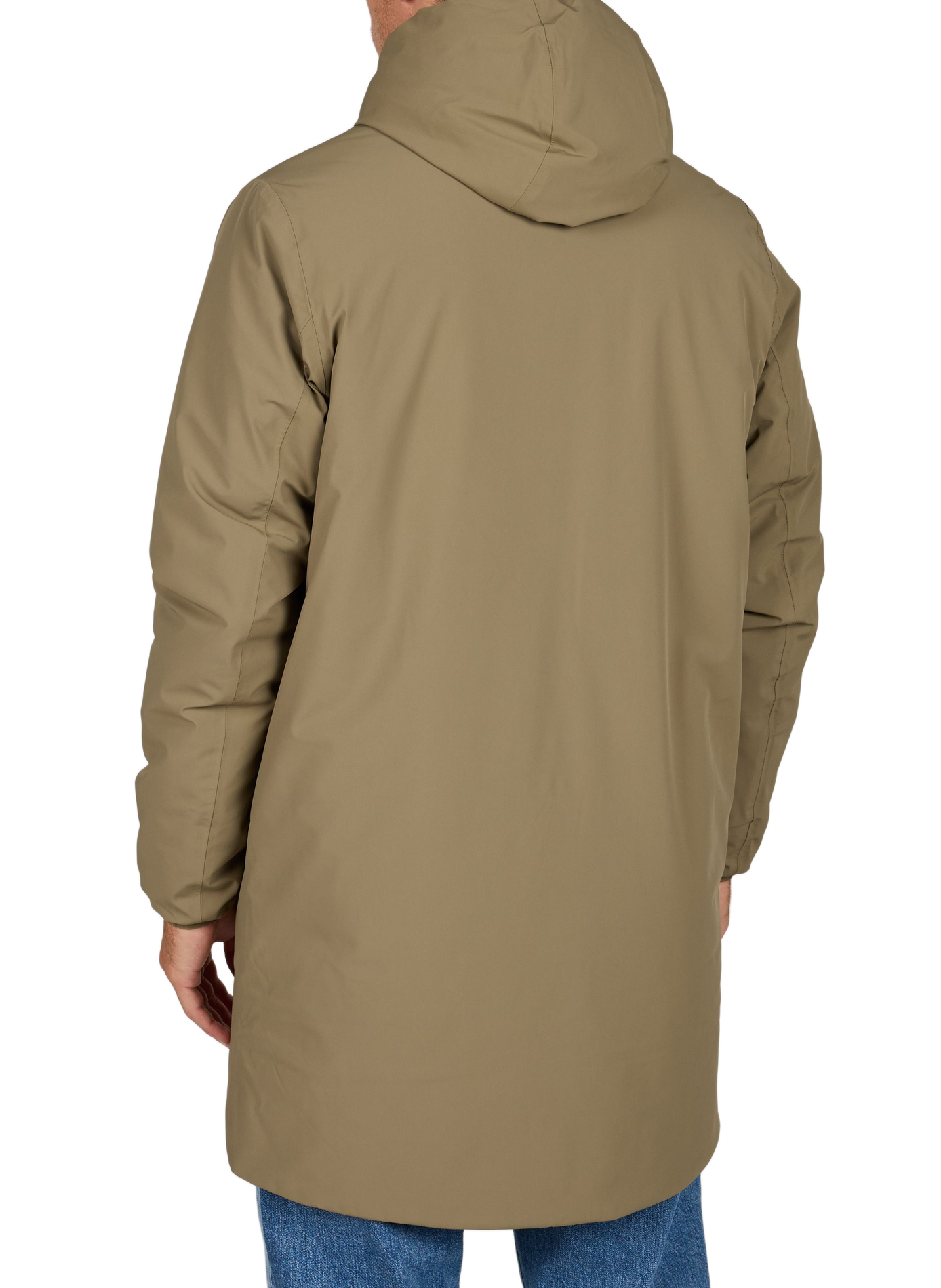 Parka réversible mi-longue Jacob St Warm K-WAY Kaki