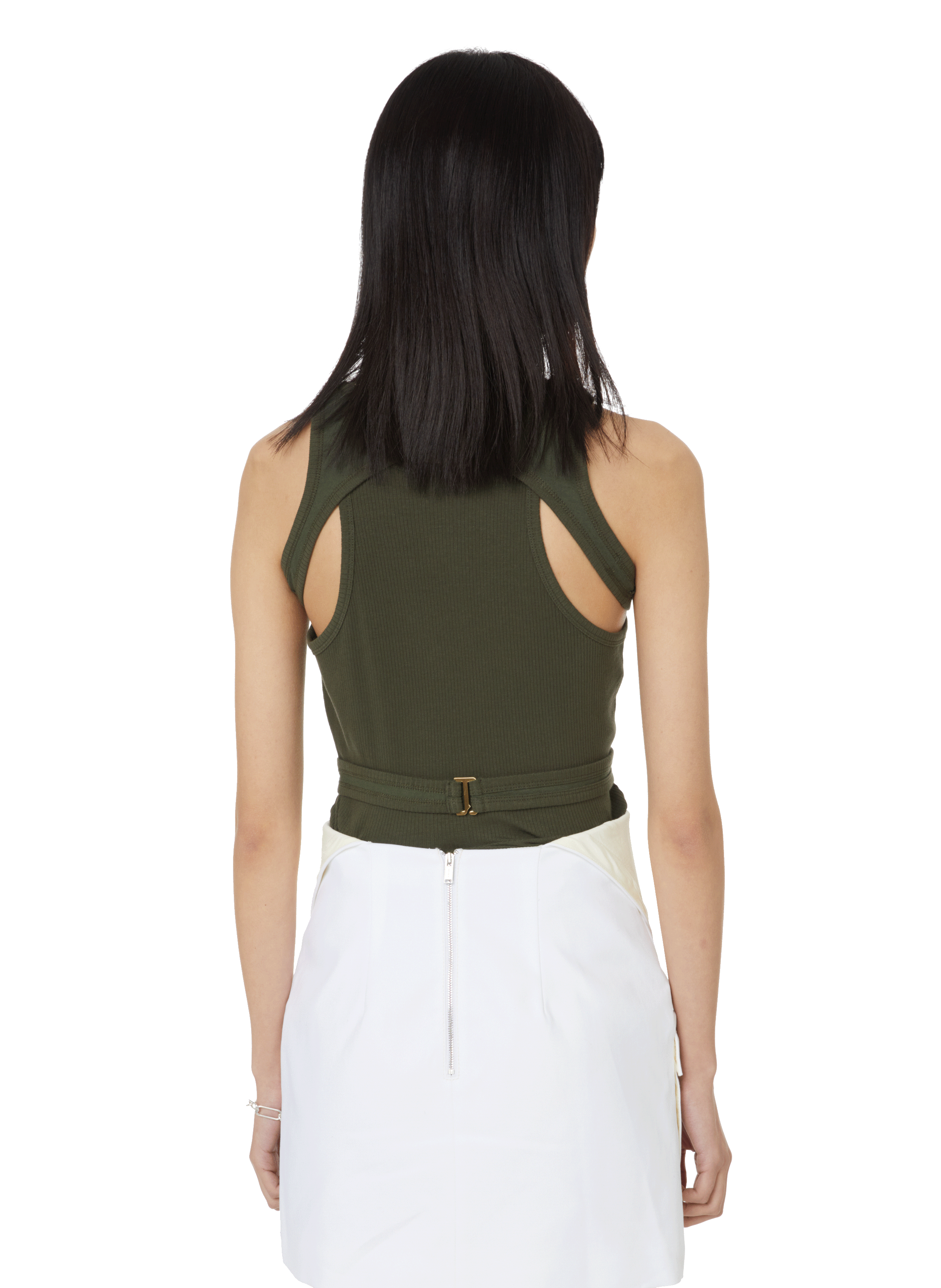 Débardeurs avec empiècements DION LEE Vert