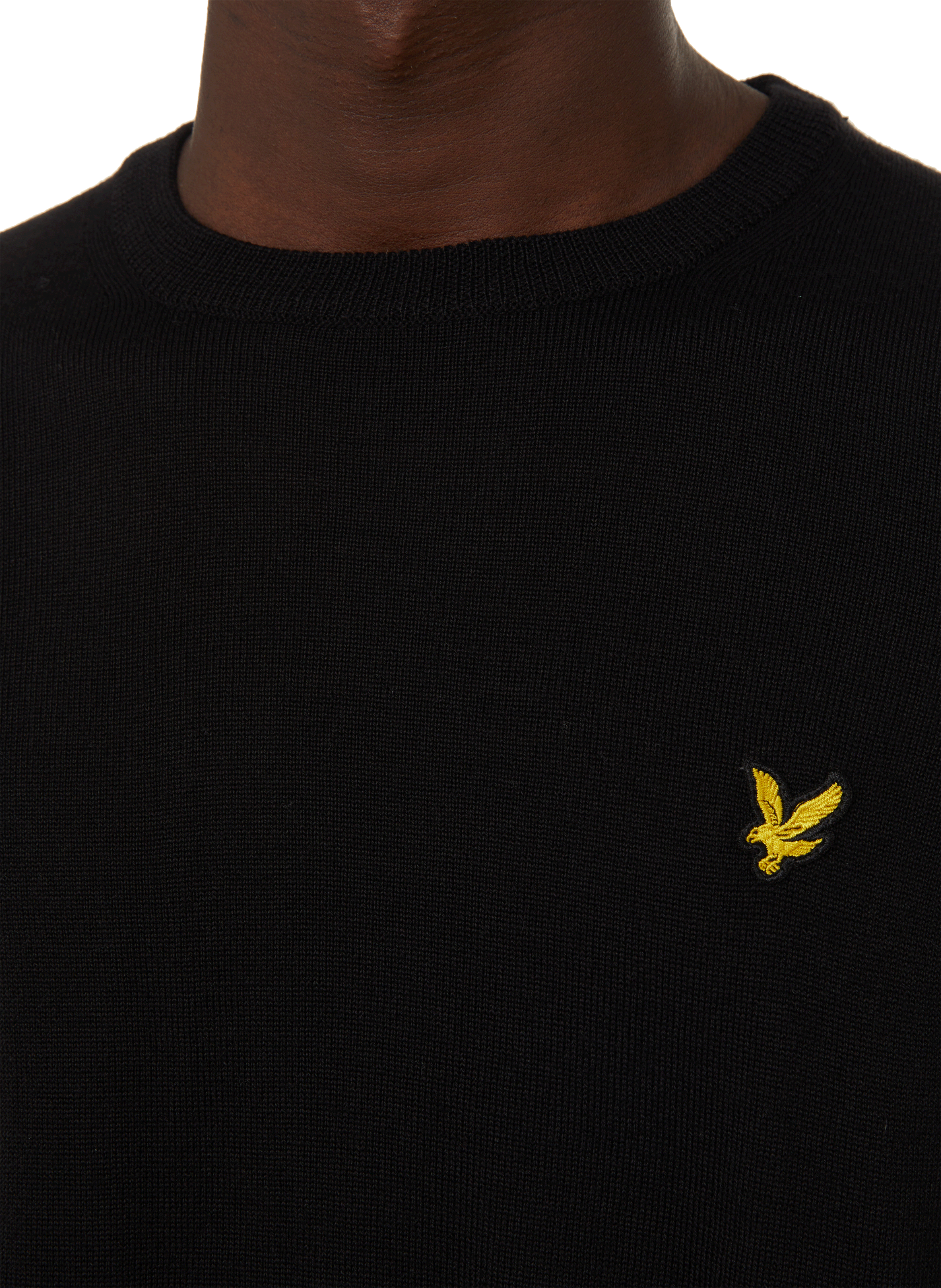 Pull en coton  LYLE & SCOTT Noir