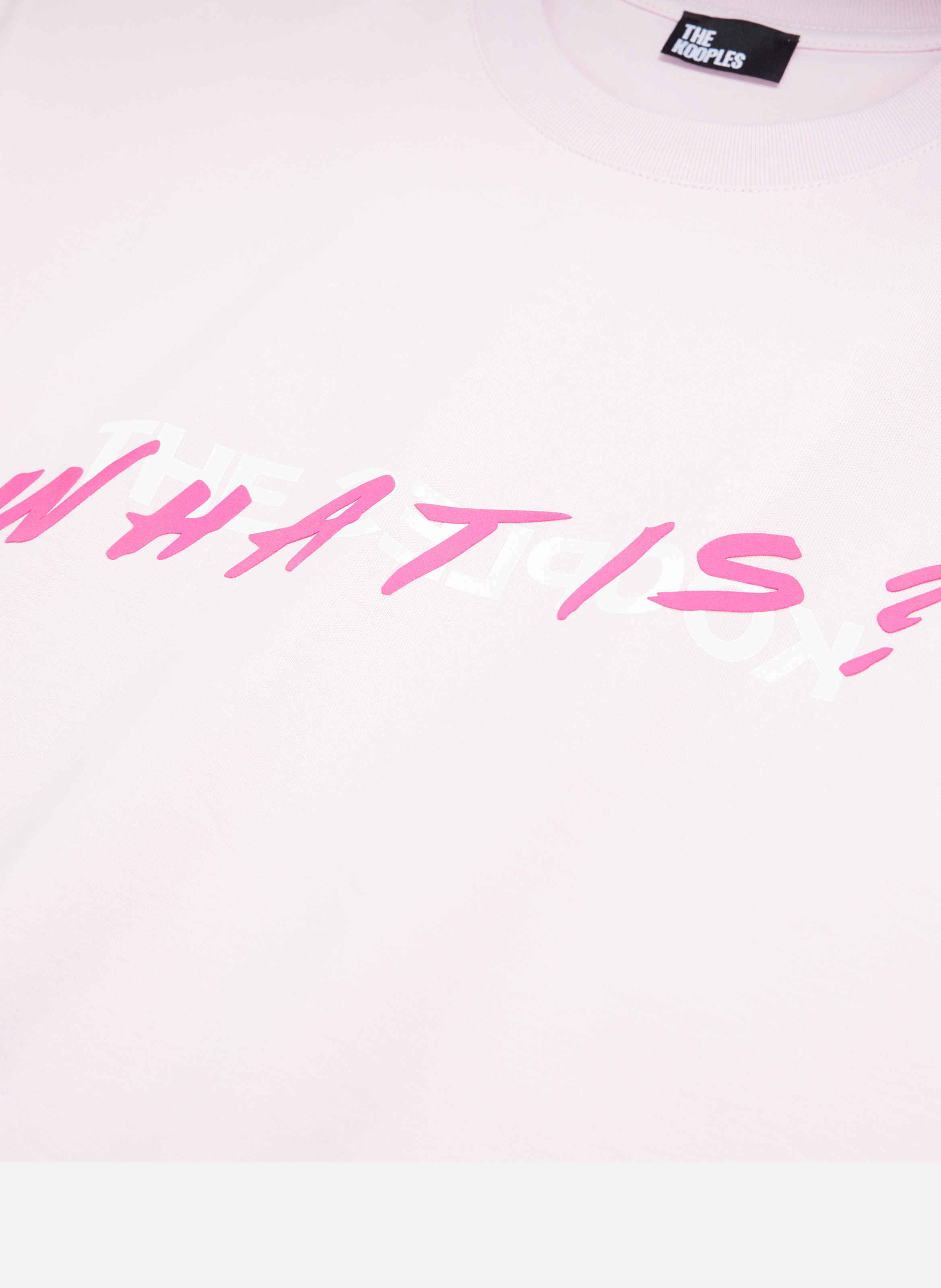 T-shirt en coton what is THE KOOPLES Rose