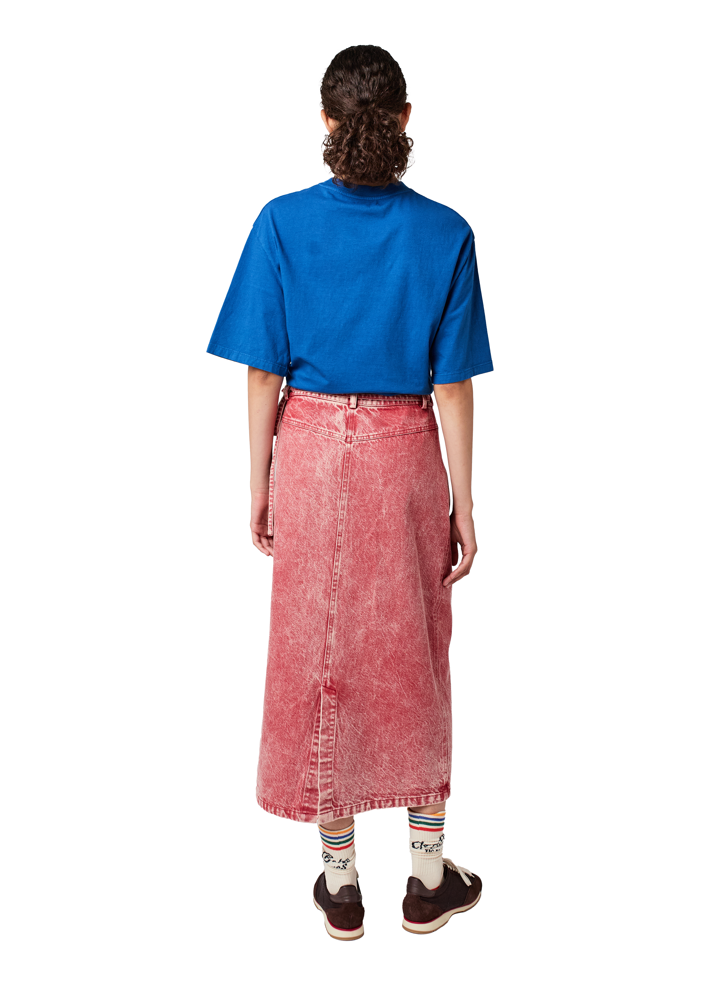 Jupe portefeuille en coton BOBO CHOSES Rouge