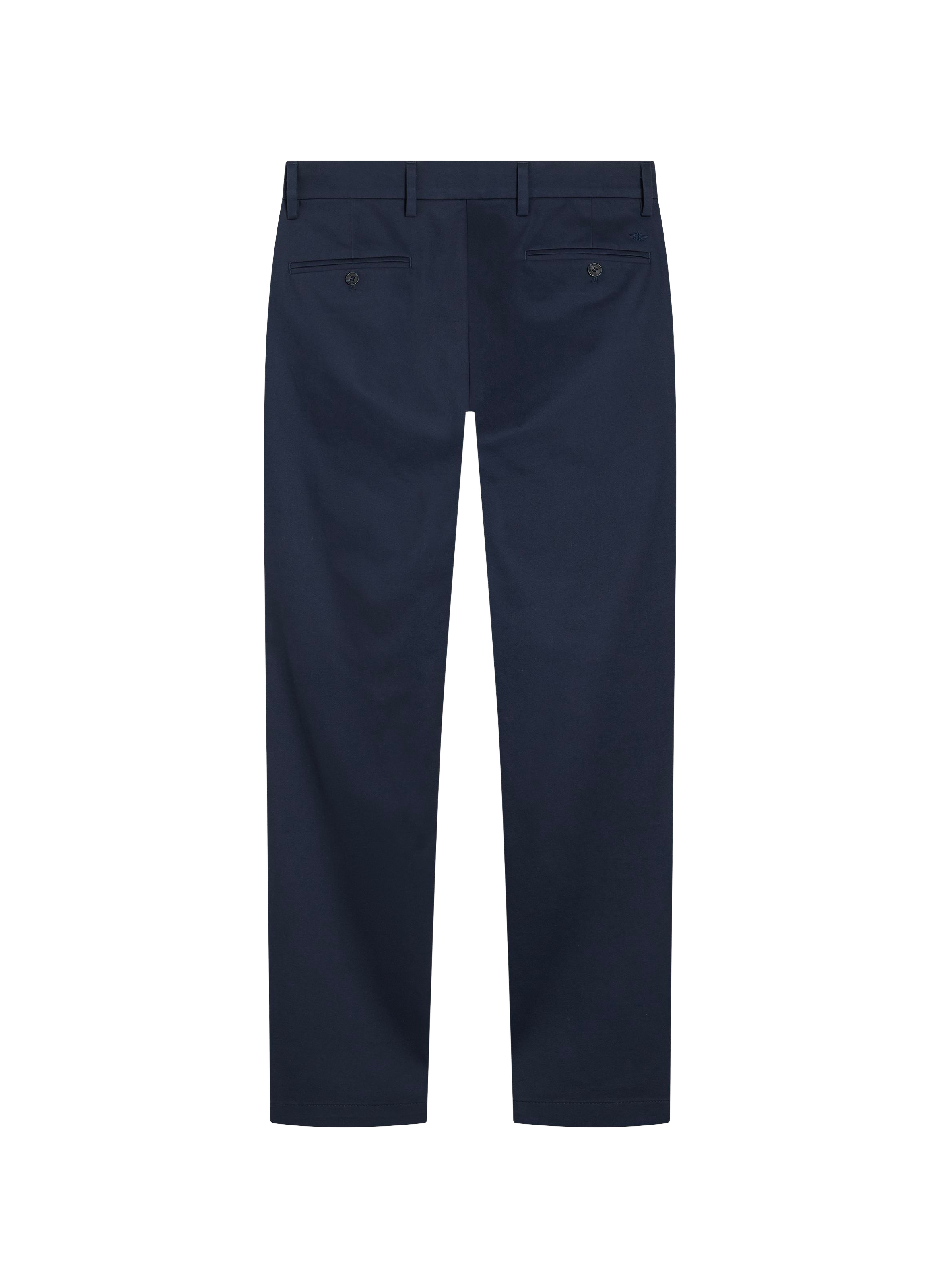 Plain cotton trousers DOCKERS Blue