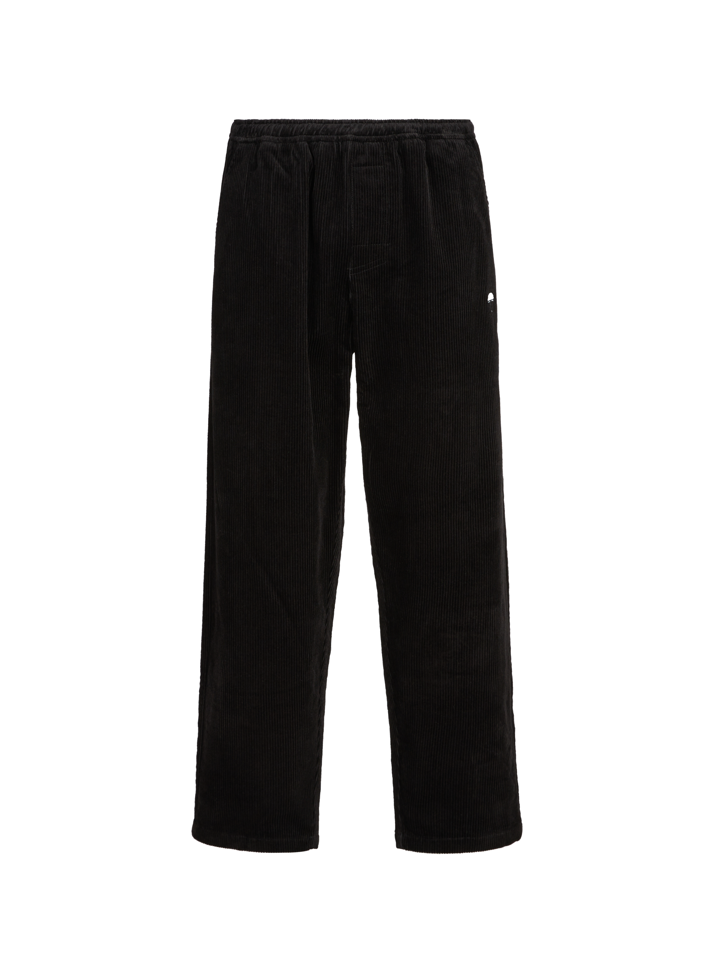 Cotton blend straight trousers HELAS CAPS Black
