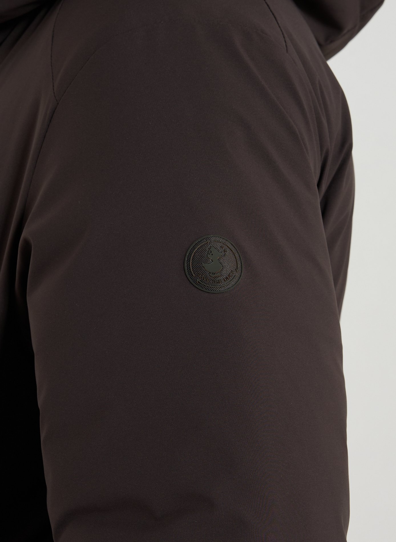 Doudoune ample à capuche  SAVE THE DUCK Marron