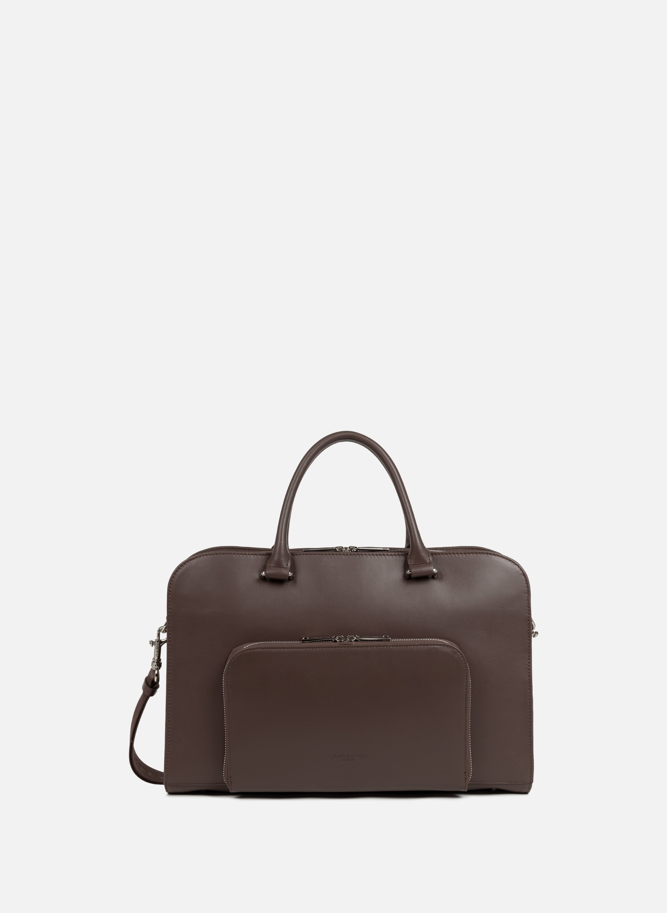 LANCASTER Portfolio document holder bag - Paris Homme Brown