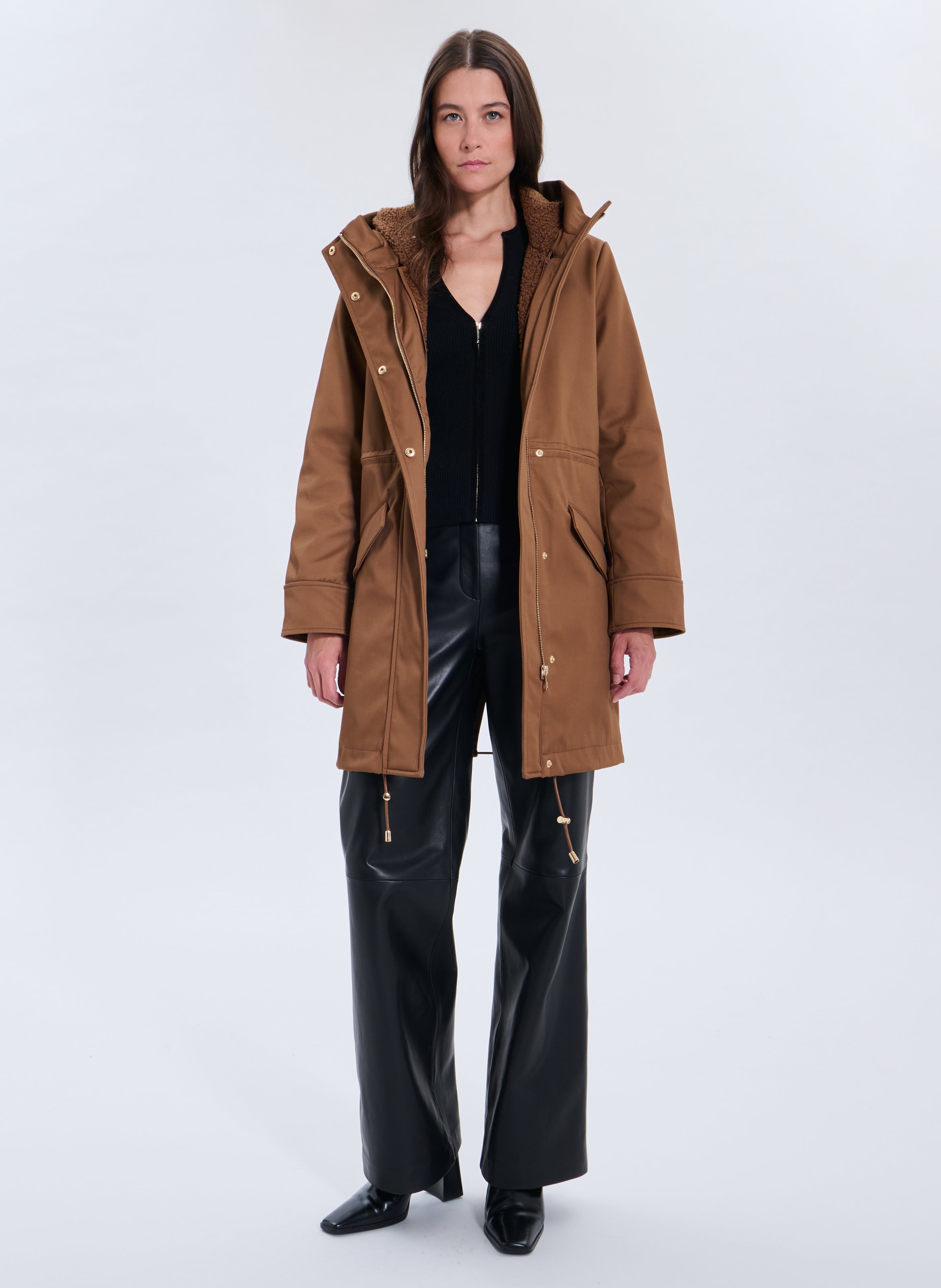 Parka  paige ZAPA Marron