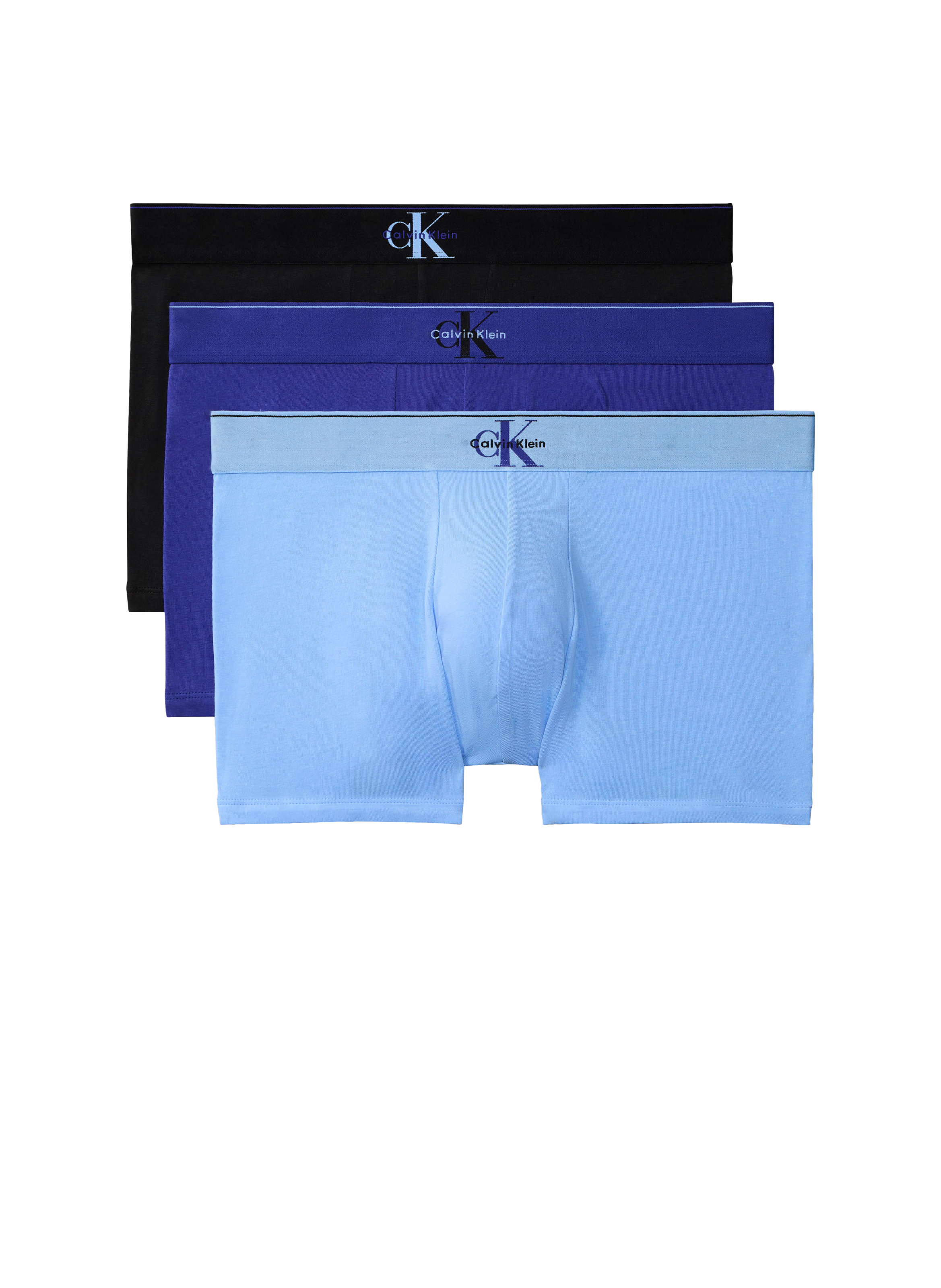 Lot de boxers en coton mélangé CALVIN KLEIN Multicolore