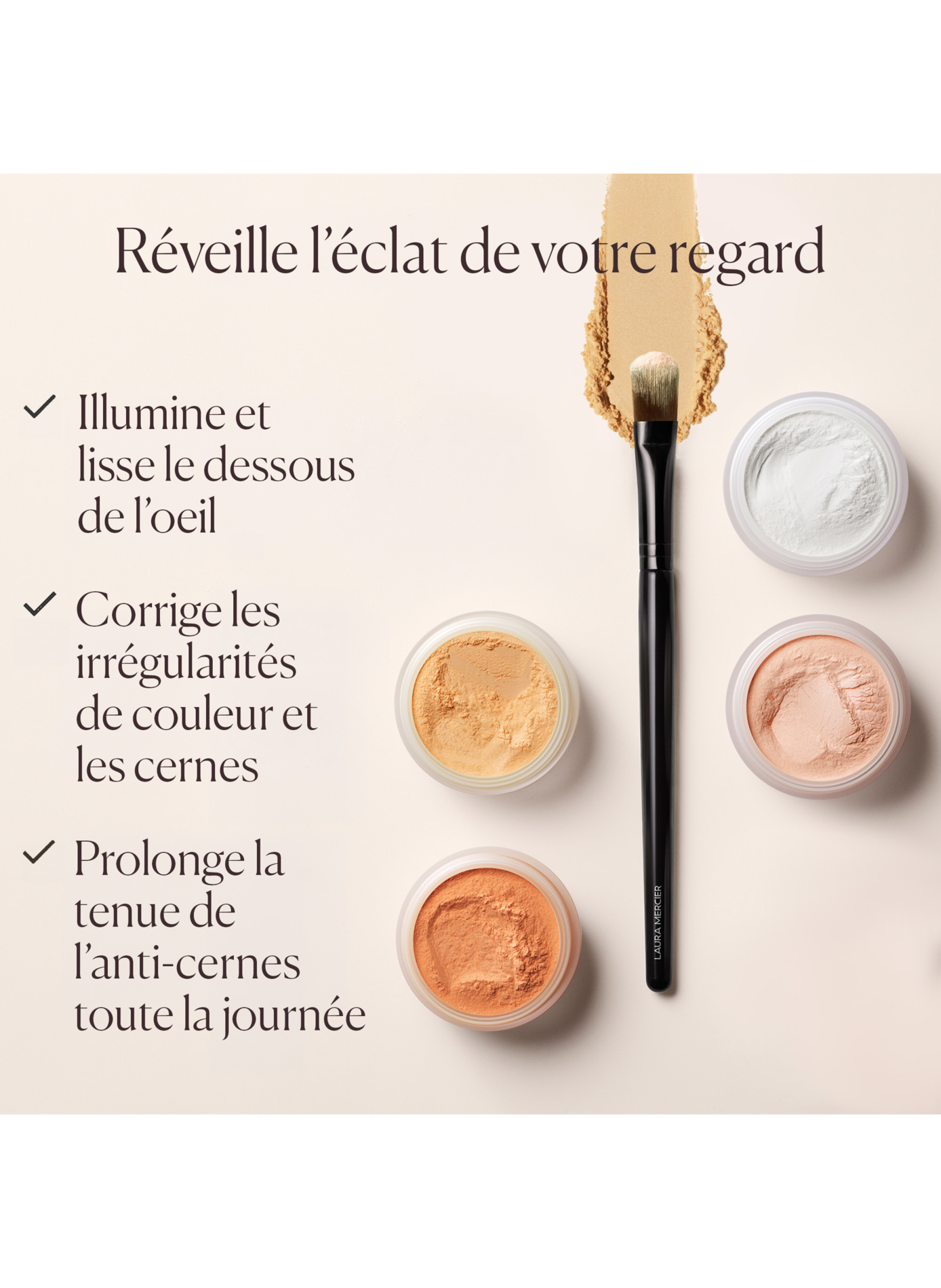 Powder - Secret Brightening Powder for under eyes Golden