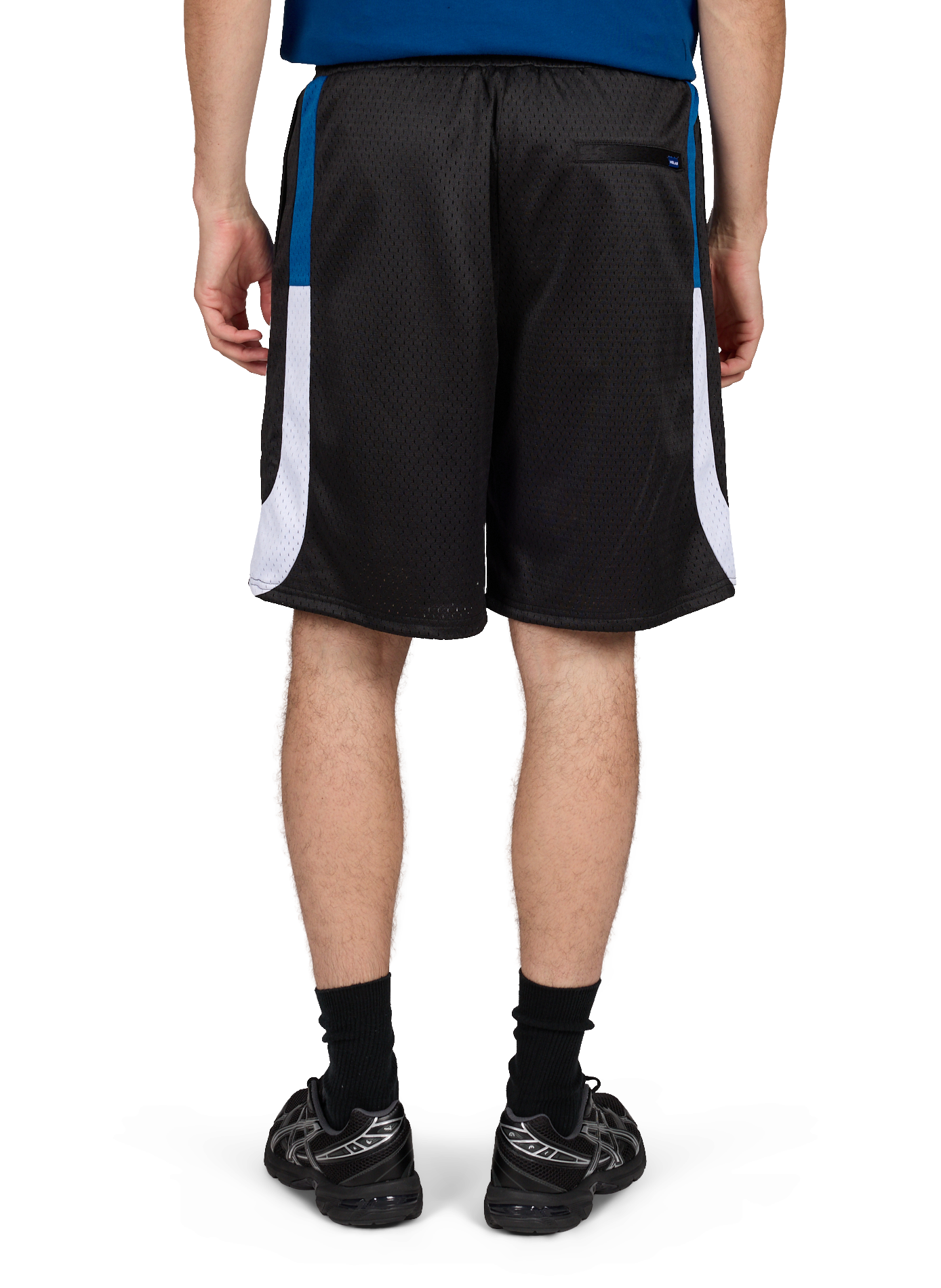 Short broderie logo HELAS CAPS Noir