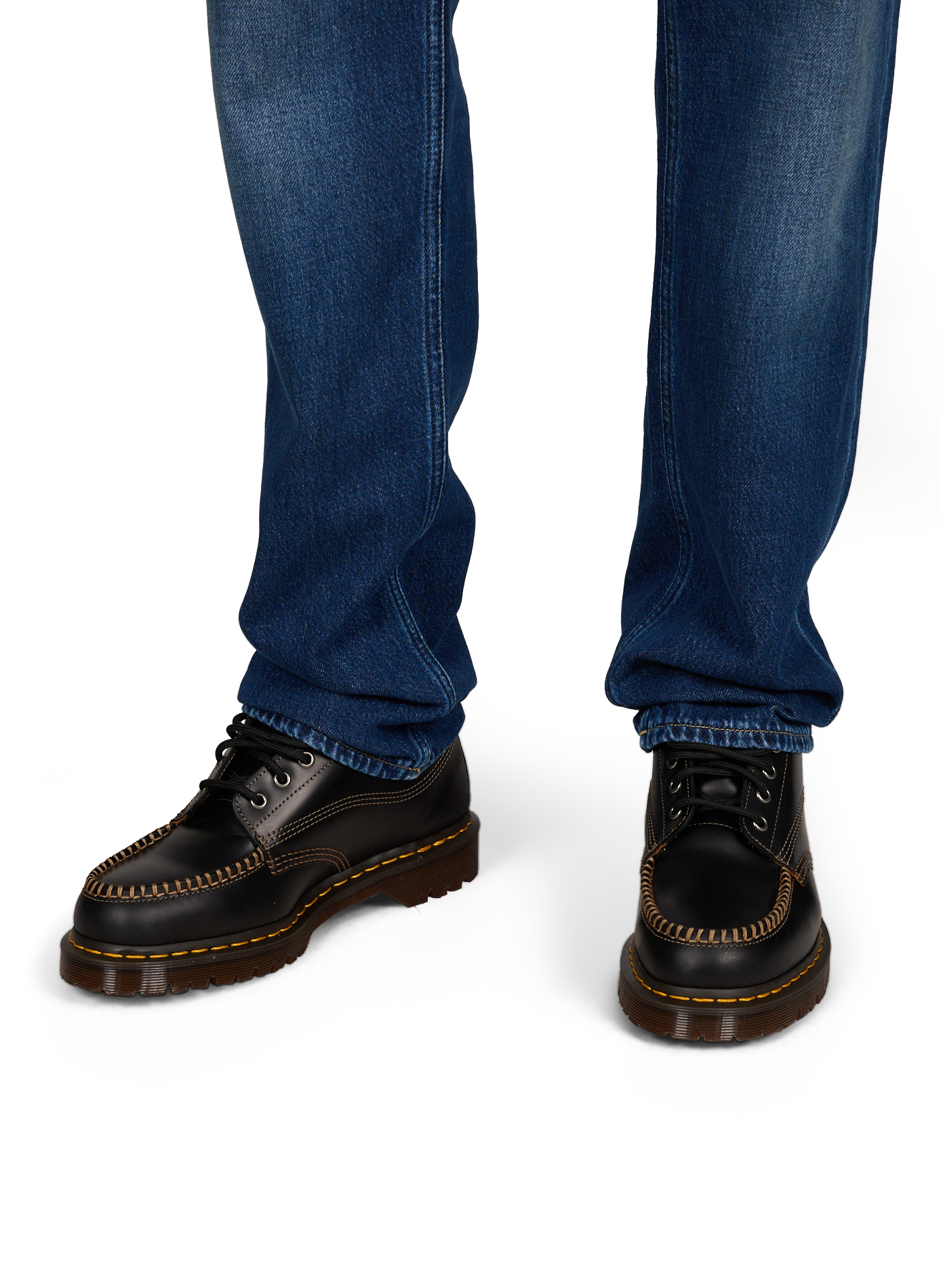 Straight-fit cotton jeans  CLOSED Blue