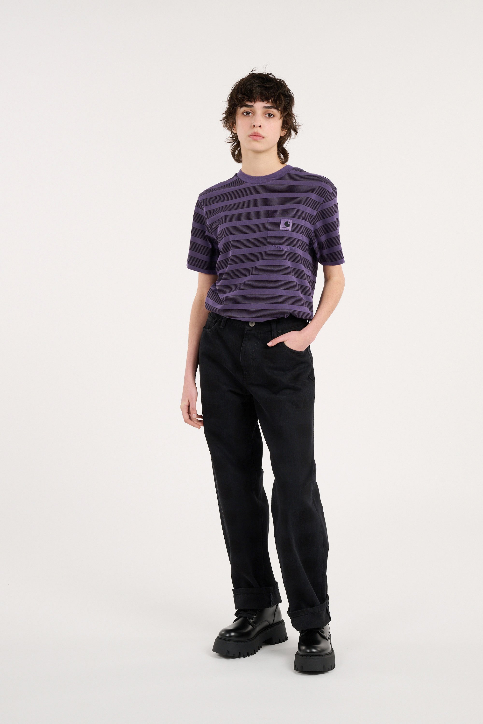 Pantalon w' everson pant CARHARTT WIP Noir