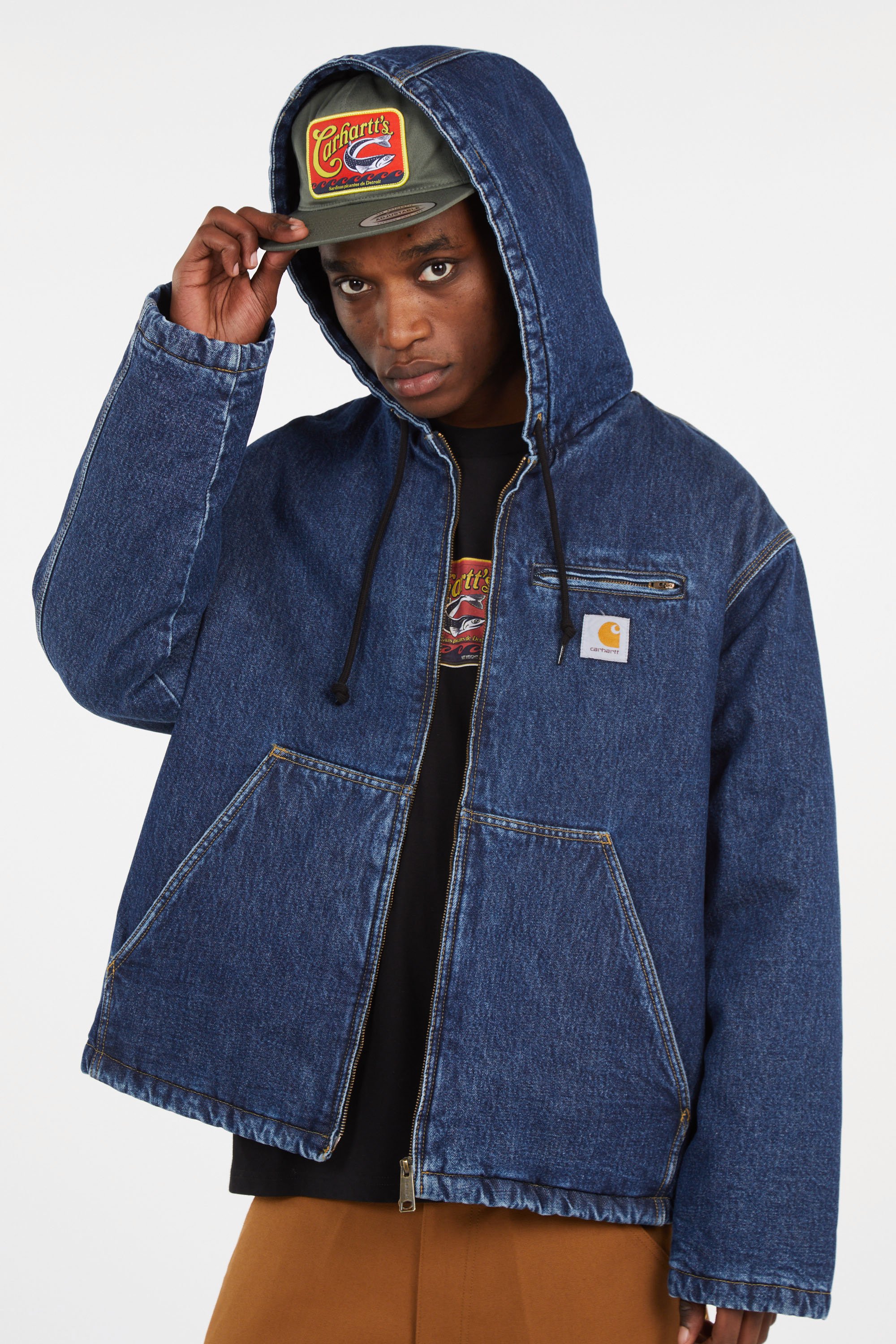 Veste cleveland jacket CARHARTT WIP Bleu
